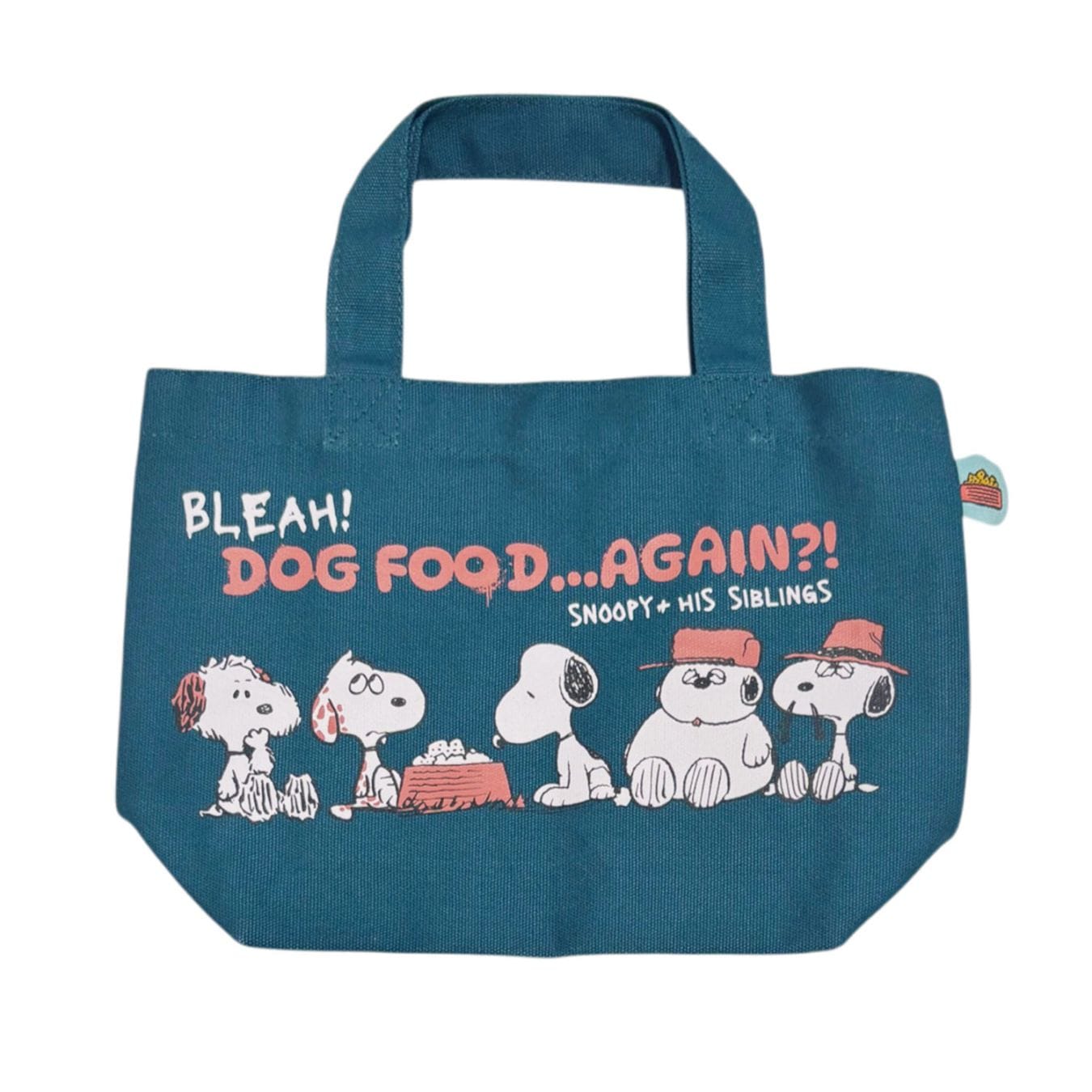 [公式] メーカー直営 PEANUTS スヌーピー カラーマチ付きバッグ ごはん