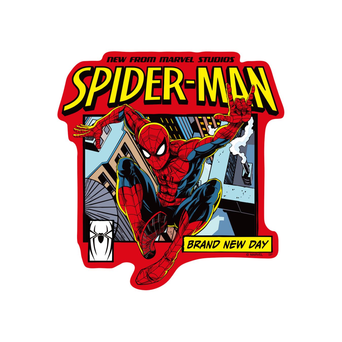 [公式] メーカー直営 MARVEL キャラクターステッカー スパイダーマン ブランド・ニュー・デイ コミック