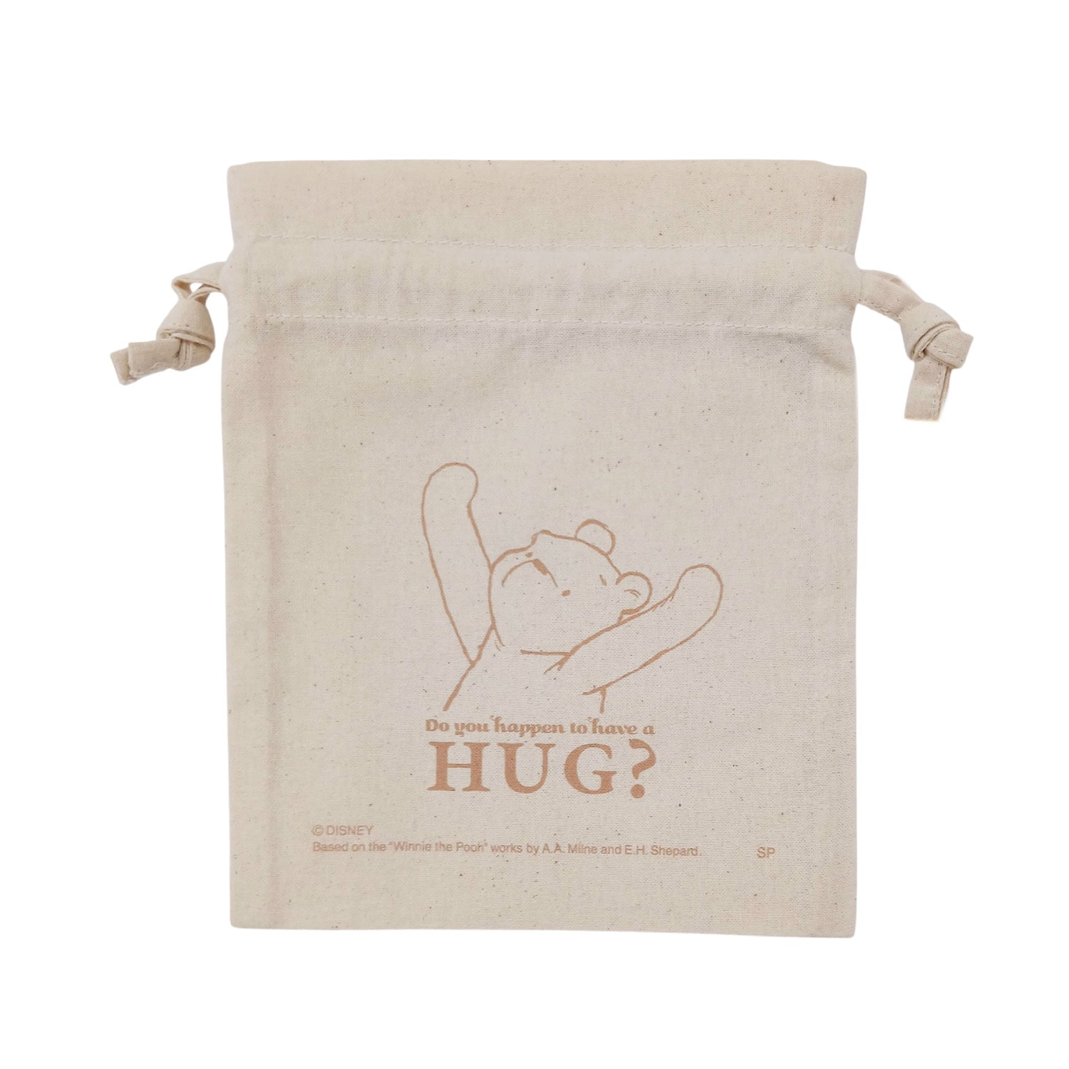 [公式] メーカー直営 ディズニー くまのプーさん クラシック・プー 巾着 HUG?