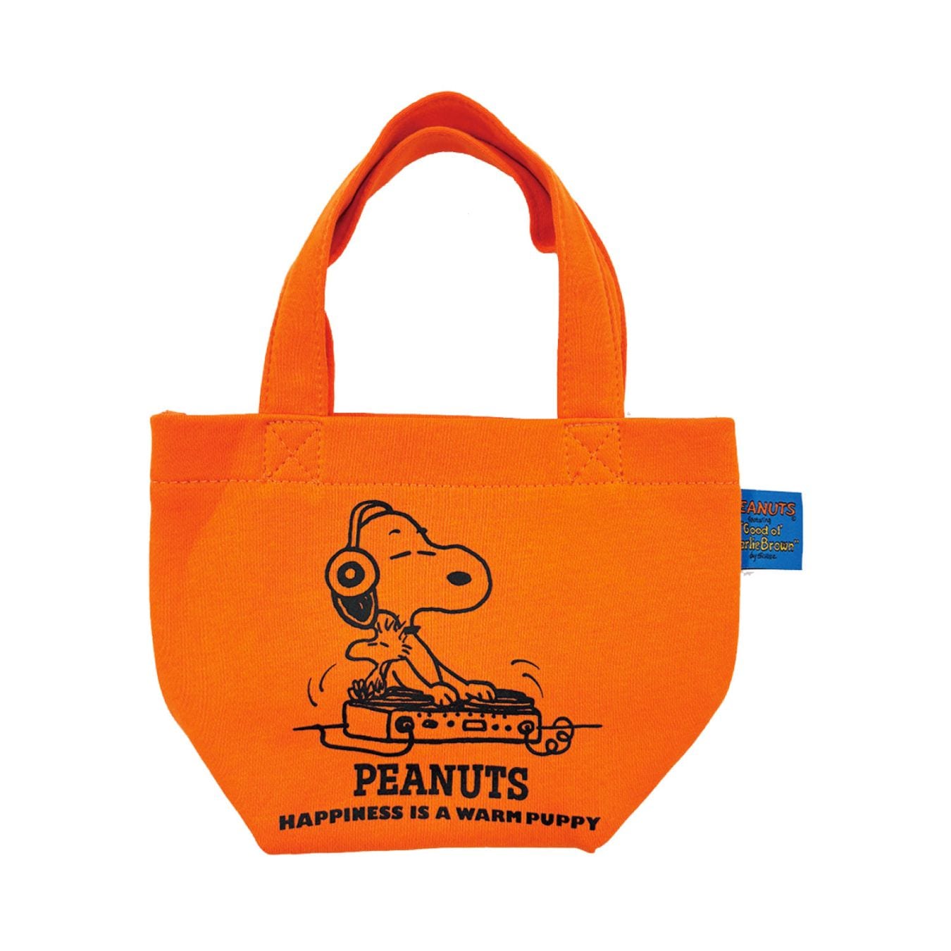 [公式] メーカー直営 PEANUTS ヴィンテージ ピーナッツ ミニバッグ オレンジ