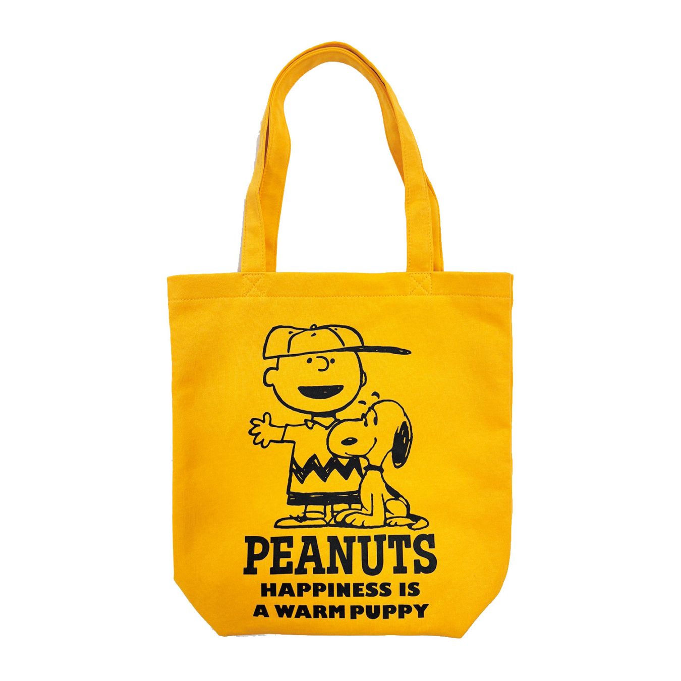 [公式] メーカー直営 PEANUTS ヴィンテージ ピーナッツ トートバッグ イエロー
