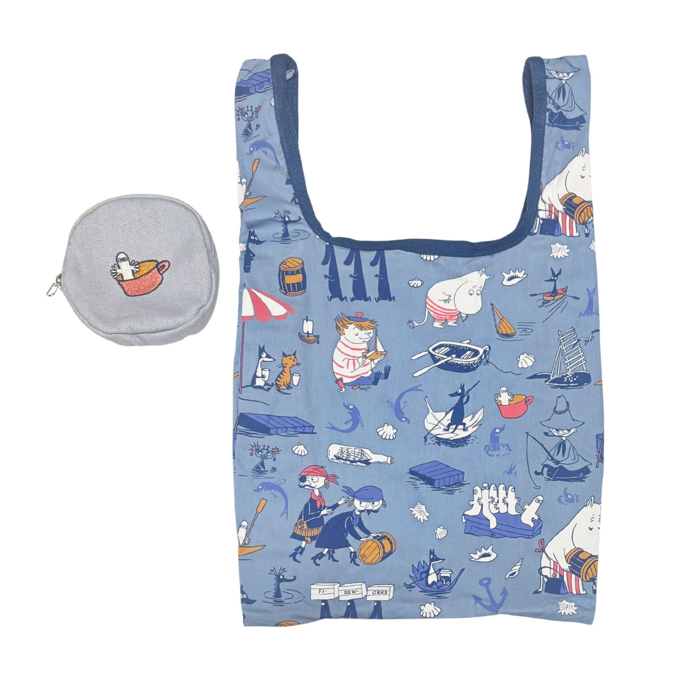 [公式] メーカー直営 ムーミン ミニショッピングバッグ SEA