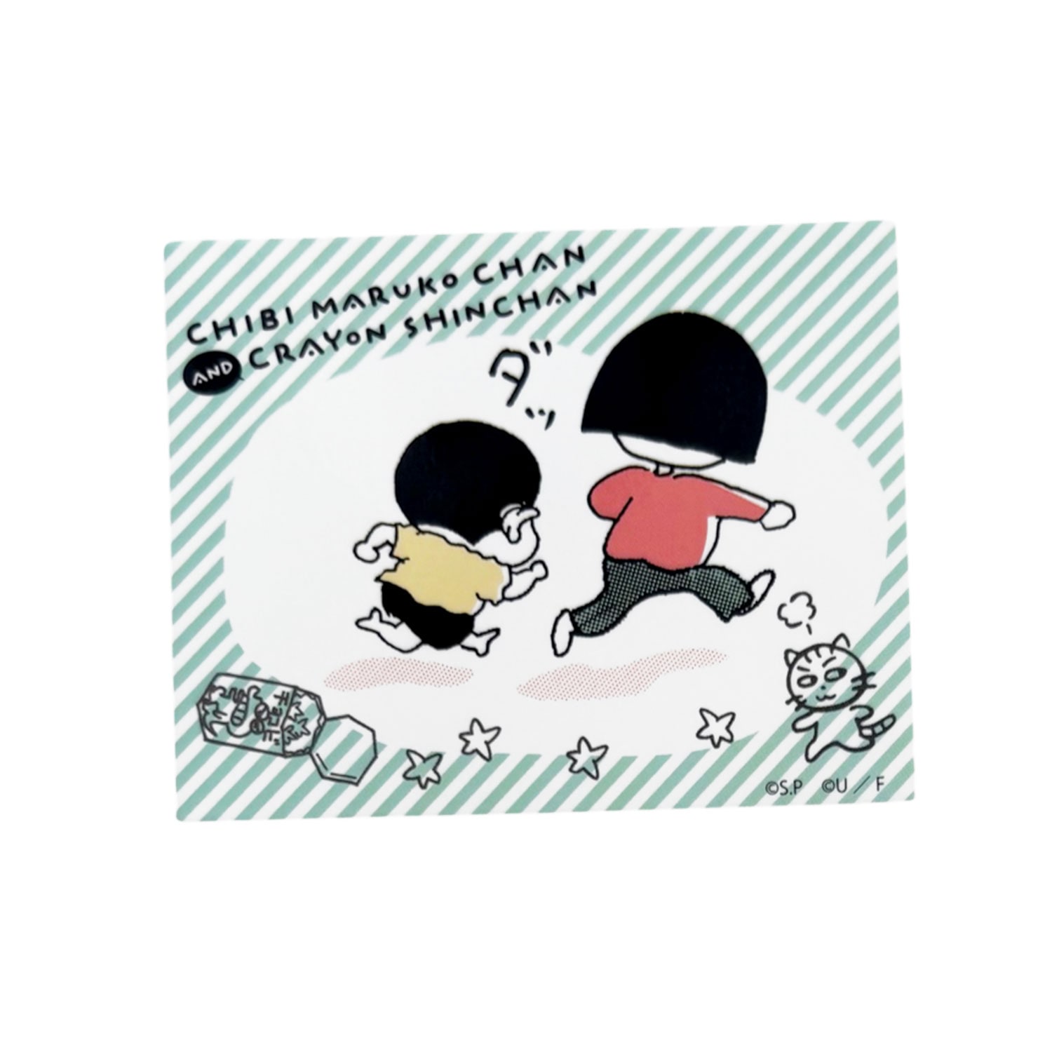 [公式] メーカー直営 ちびまる子ちゃん × クレヨンしんちゃん キャラクターステッカー ダッ