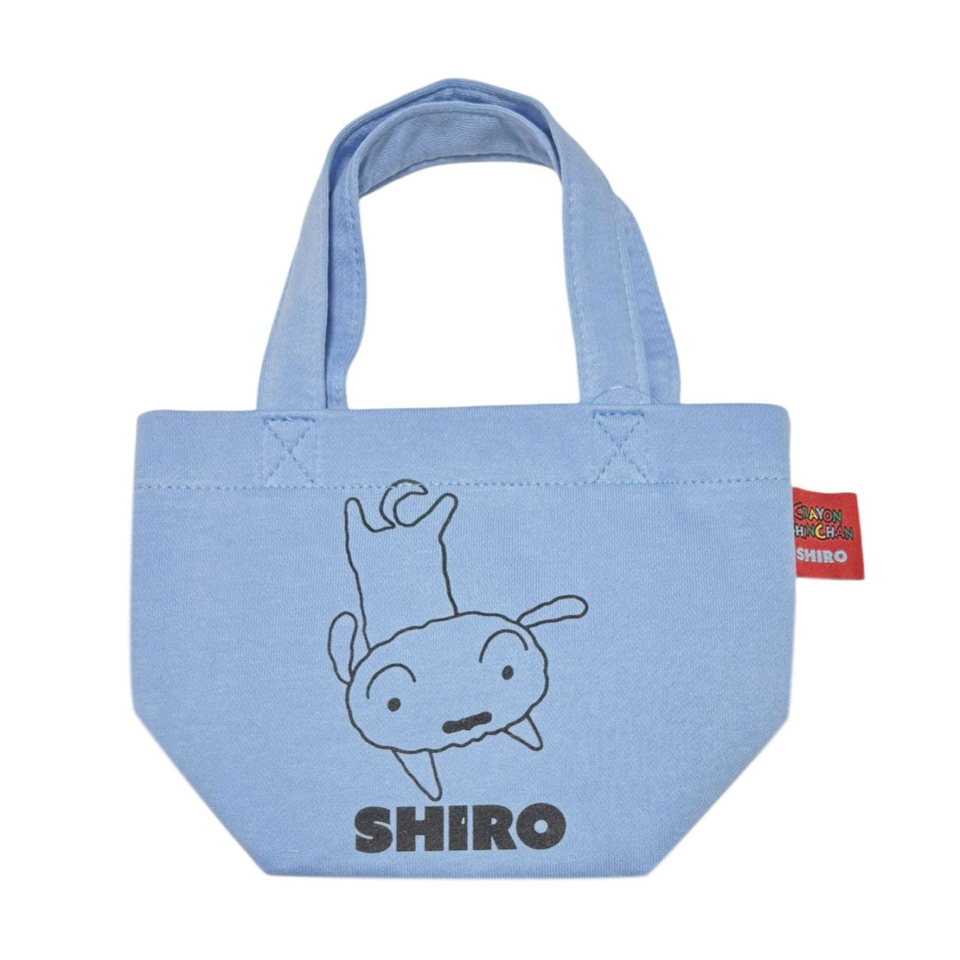[公式] メーカー直営 クレヨンしんちゃん ミニバッグ シロ ブルー