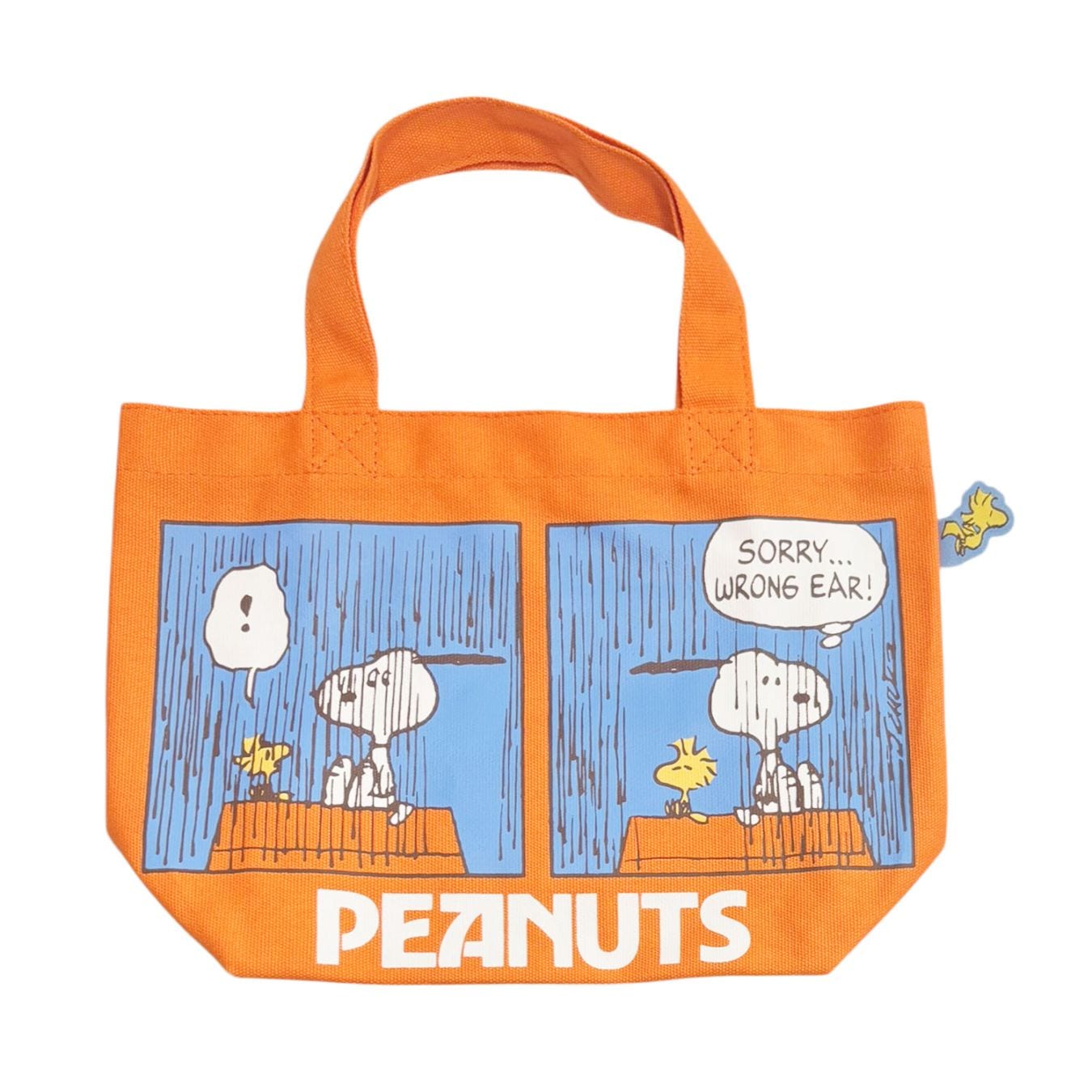 [公式] メーカー直営 PEANUTS スヌーピー カラーマチ付きバッグ 雨