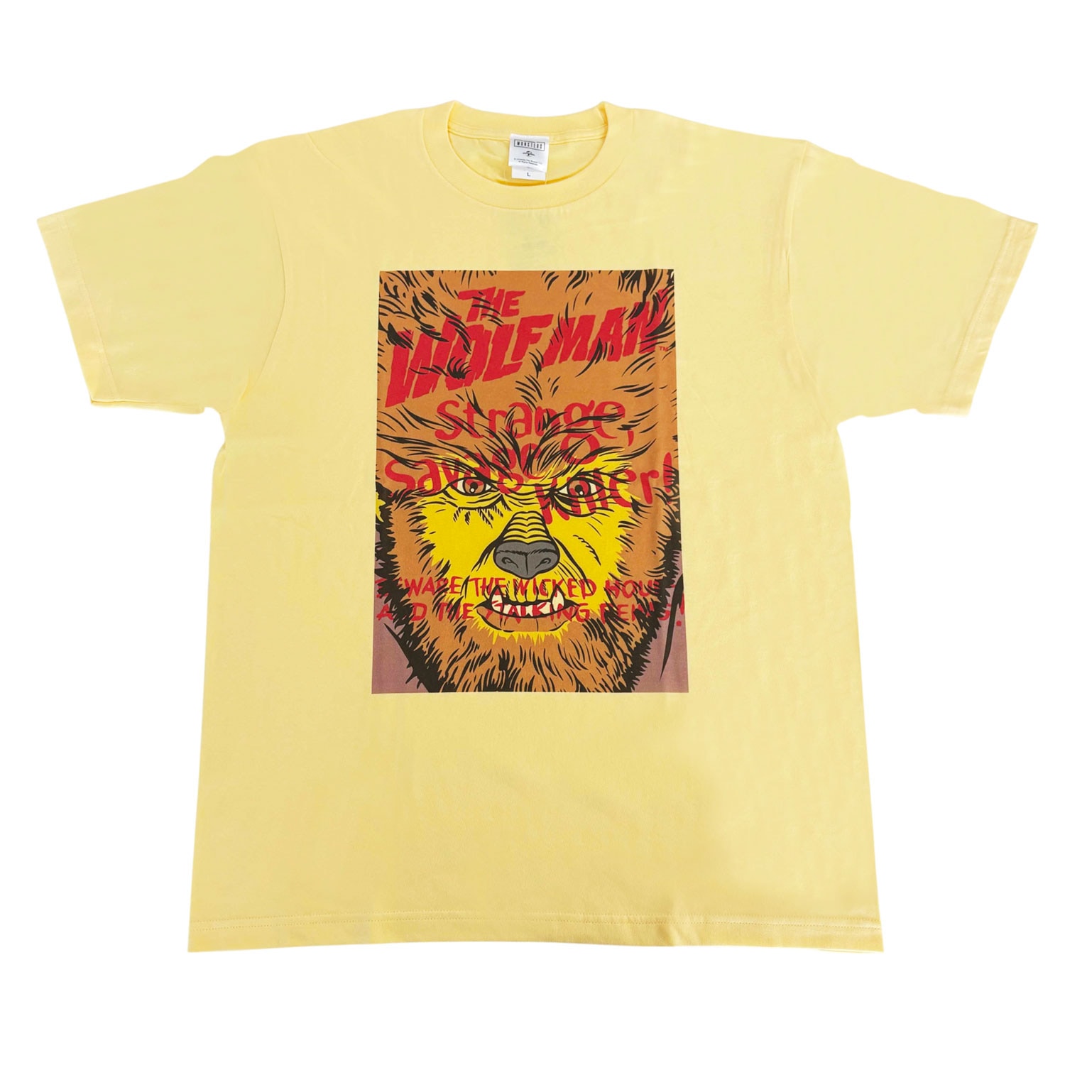 [公式] ユニバーサル・モンスターズ Tシャツ 狼男