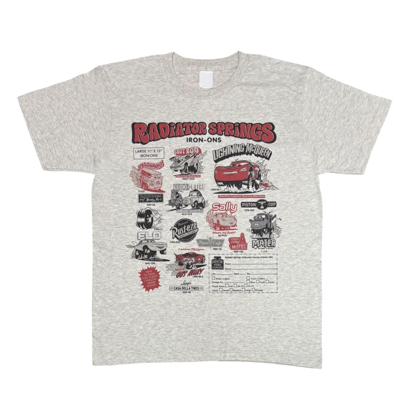 [公式] メーカー直営 ディズニー/ピクサー カーズ Tシャツ ラジエーター・スプリングス