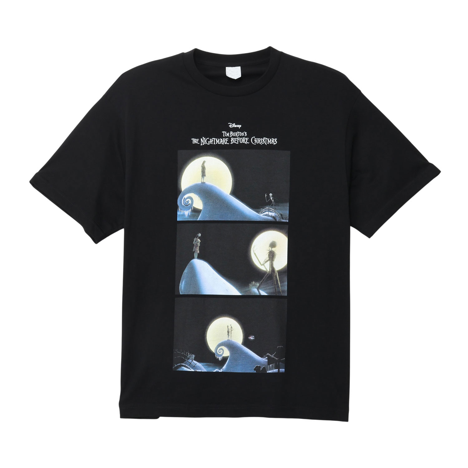 [公式] メーカー直営 ディズニー ナイトメアー・ビフォア・クリスマス Tシャツ スパイラル・ヒル