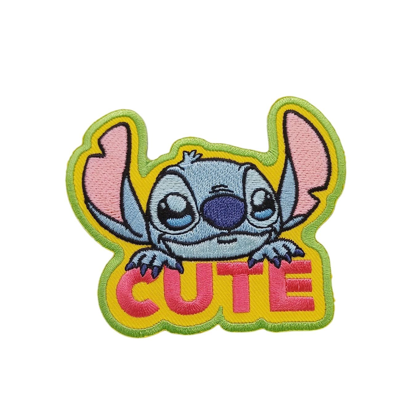 [公式] メーカー直営 ディズニー スティッチ ワッペン CUTE