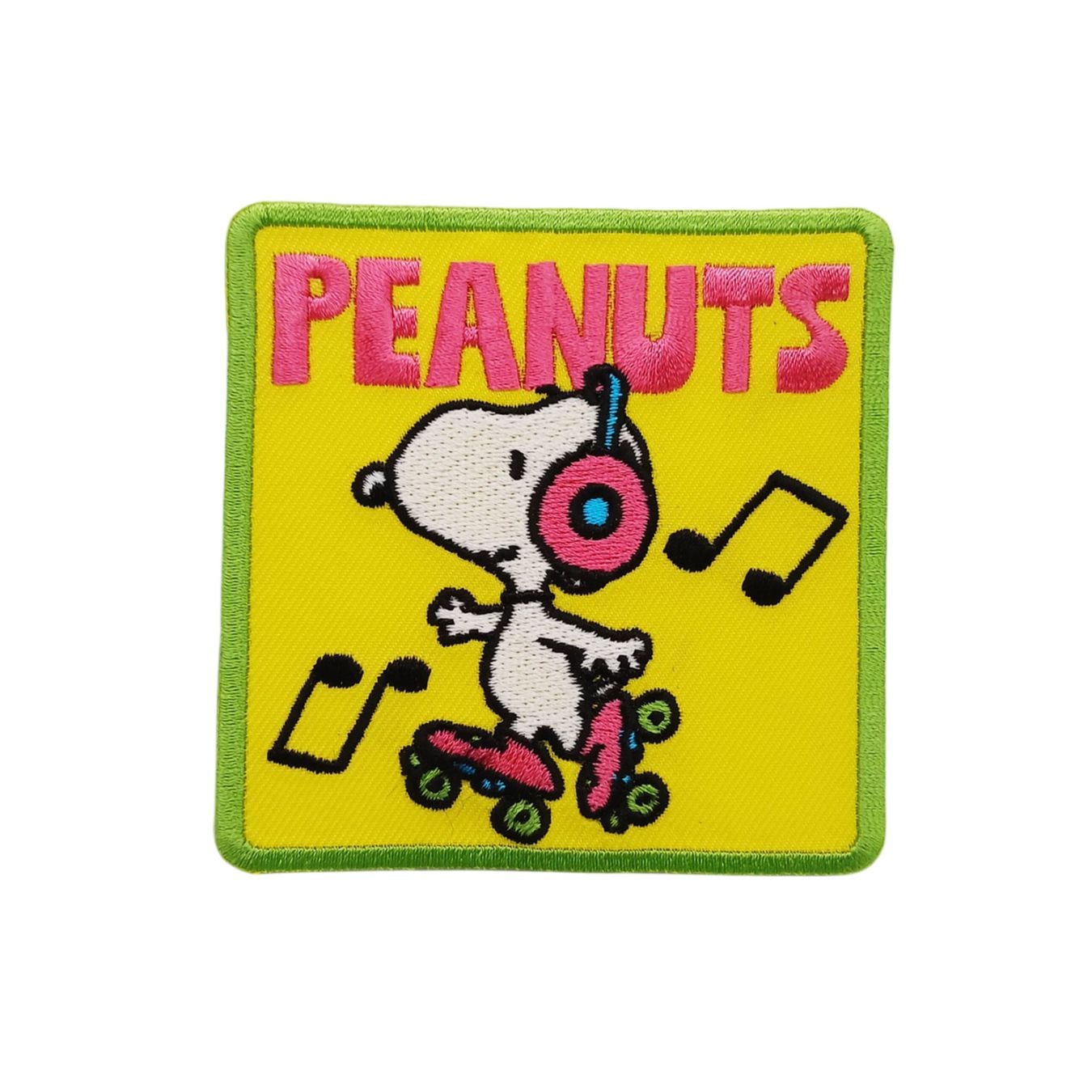 [公式] メーカー直営 PEANUTS スヌーピー ワッペン ヘッドフォン