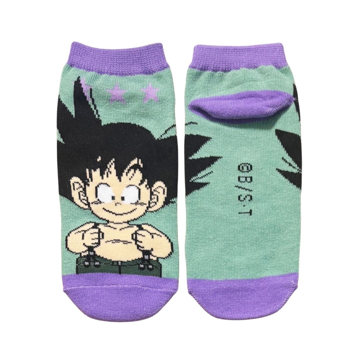 [公式] メーカー直営 ドラゴンボール キャラックス（レディース靴下）孫悟空 コスチューム パープル