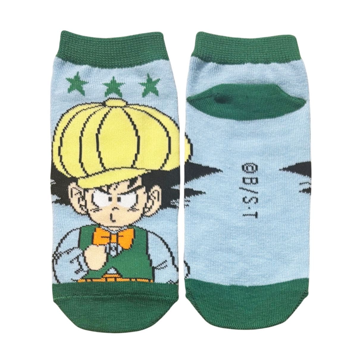 [公式] メーカー直営 ドラゴンボール キャラックス（レディース靴下）孫悟空 コスチューム グリーン