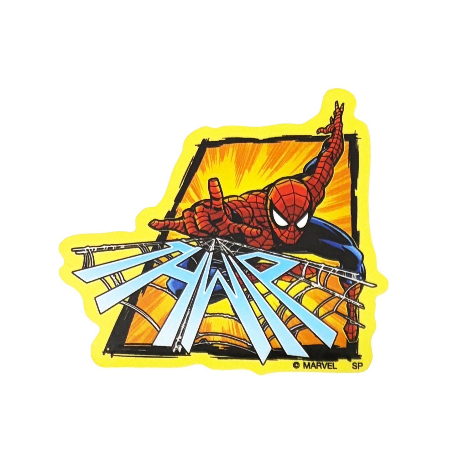 [公式] メーカー直営 MARVEL 蓄光ステッカー スパイダーマン THWIP