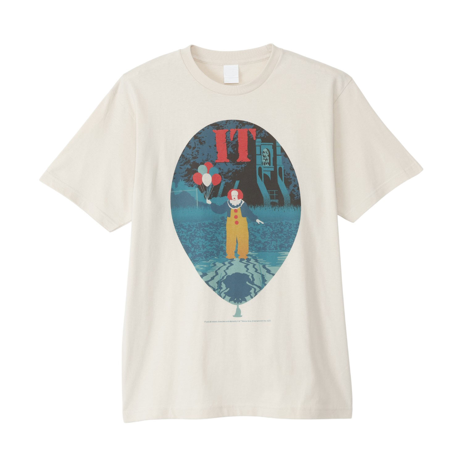 ★2025東京コミコン先行商品　[公式] IT Tシャツ 1990 水路のピエロ　SIZE－L