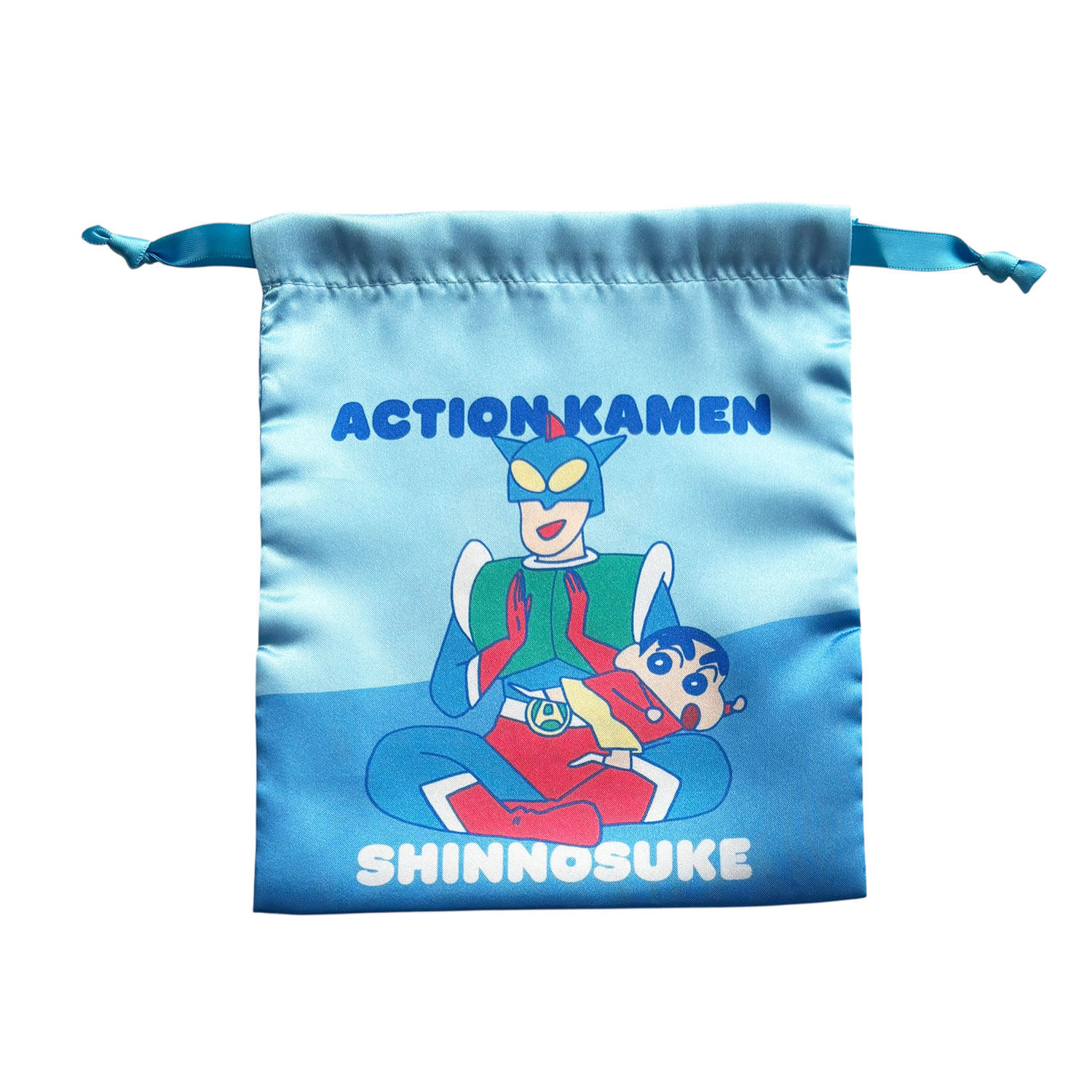 [公式] メーカー直営 クレヨンしんちゃん リボン巾着 アクション仮面