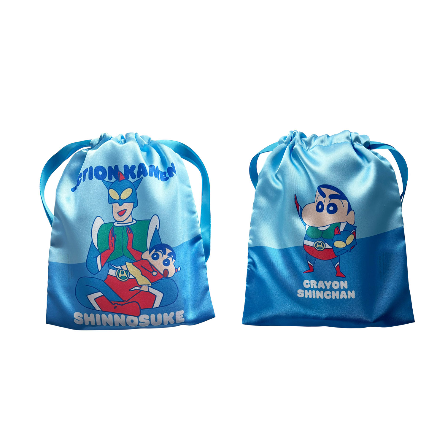 [公式] メーカー直営 クレヨンしんちゃん リボン巾着 アクション仮面