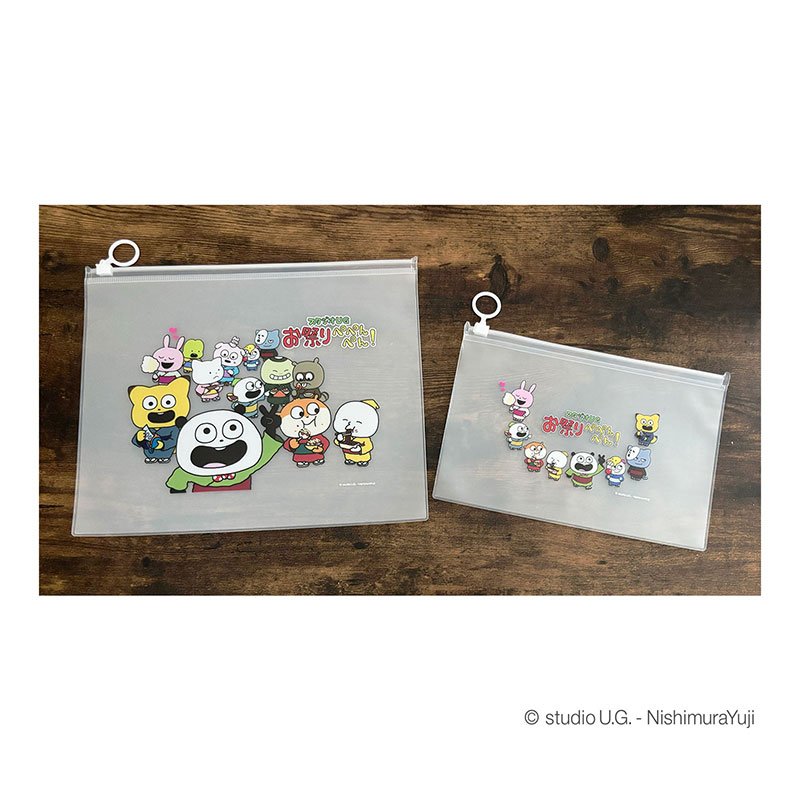 [公式] スタジオＵＧ　お祭りぺぺんぺん！　限定商品　クリアポーチ（Ｍ）集合