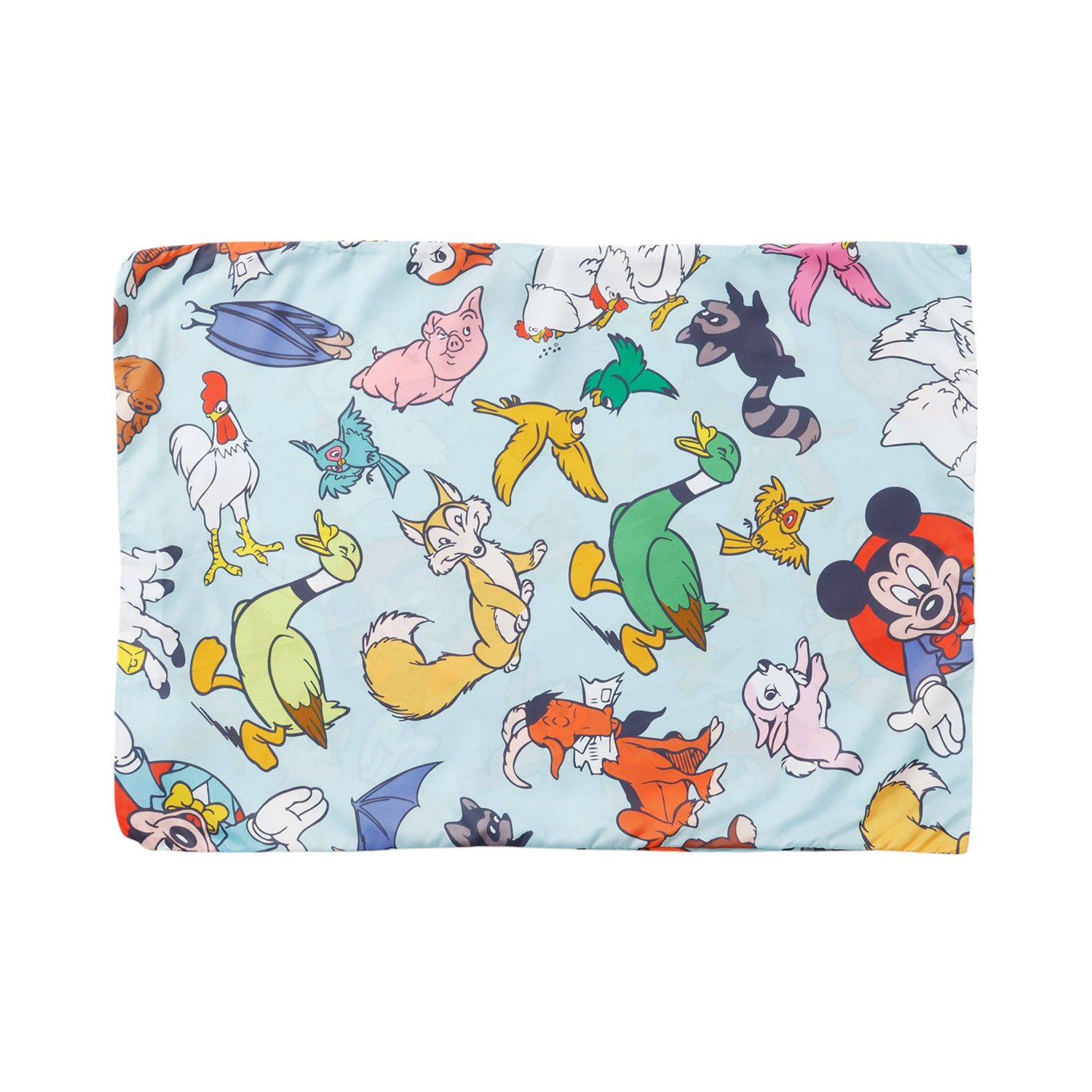 [公式] ノスタルジカ ディズニー　フラットシーツ＆枕カバーセット　 シングルサイズ　ミッキーマウス／アニマル