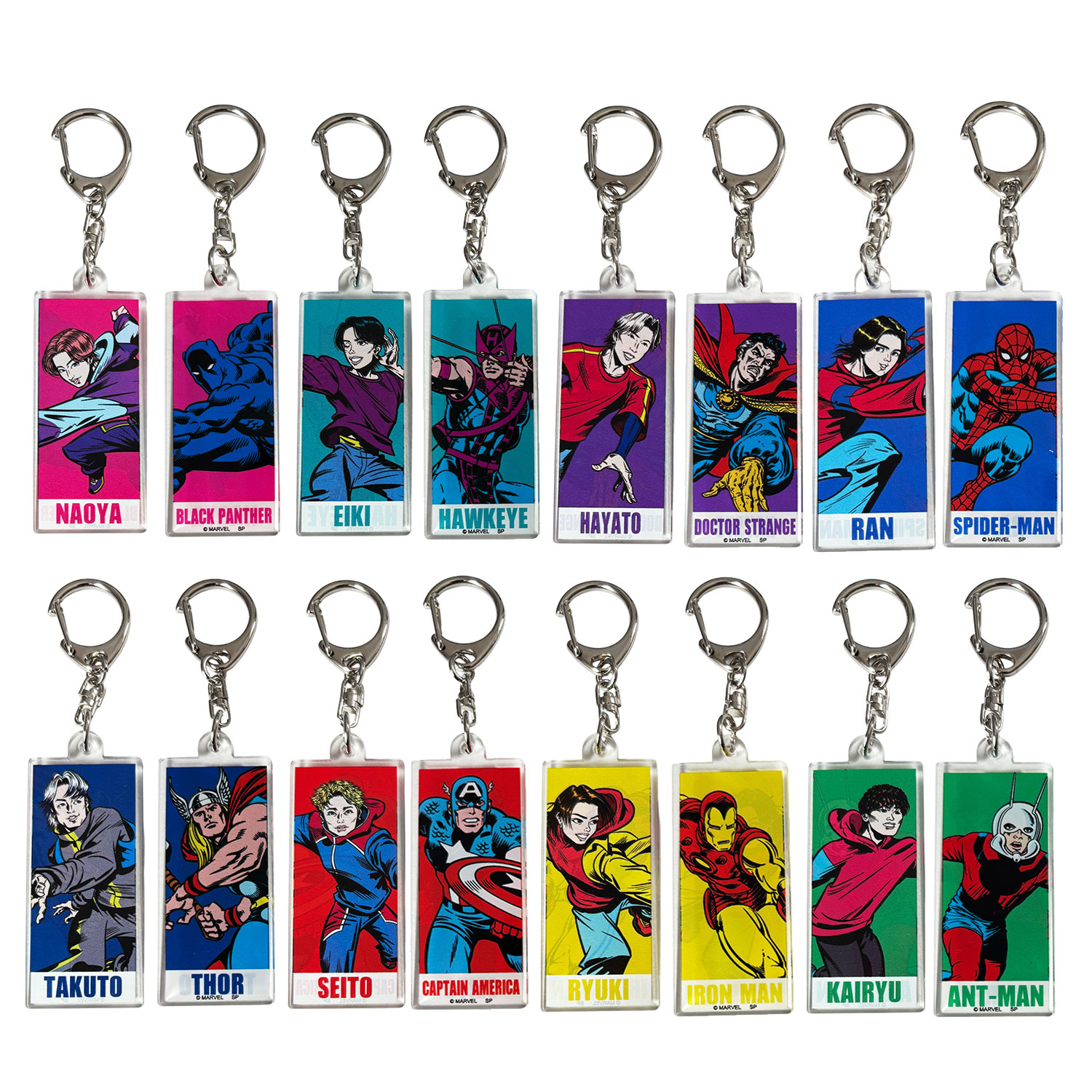 FANTASTICS アクリルスタンド＆キーホルダーコンプリートセット パーツ付きアクリルキーホルダー「逆転裁判」シリーズ01