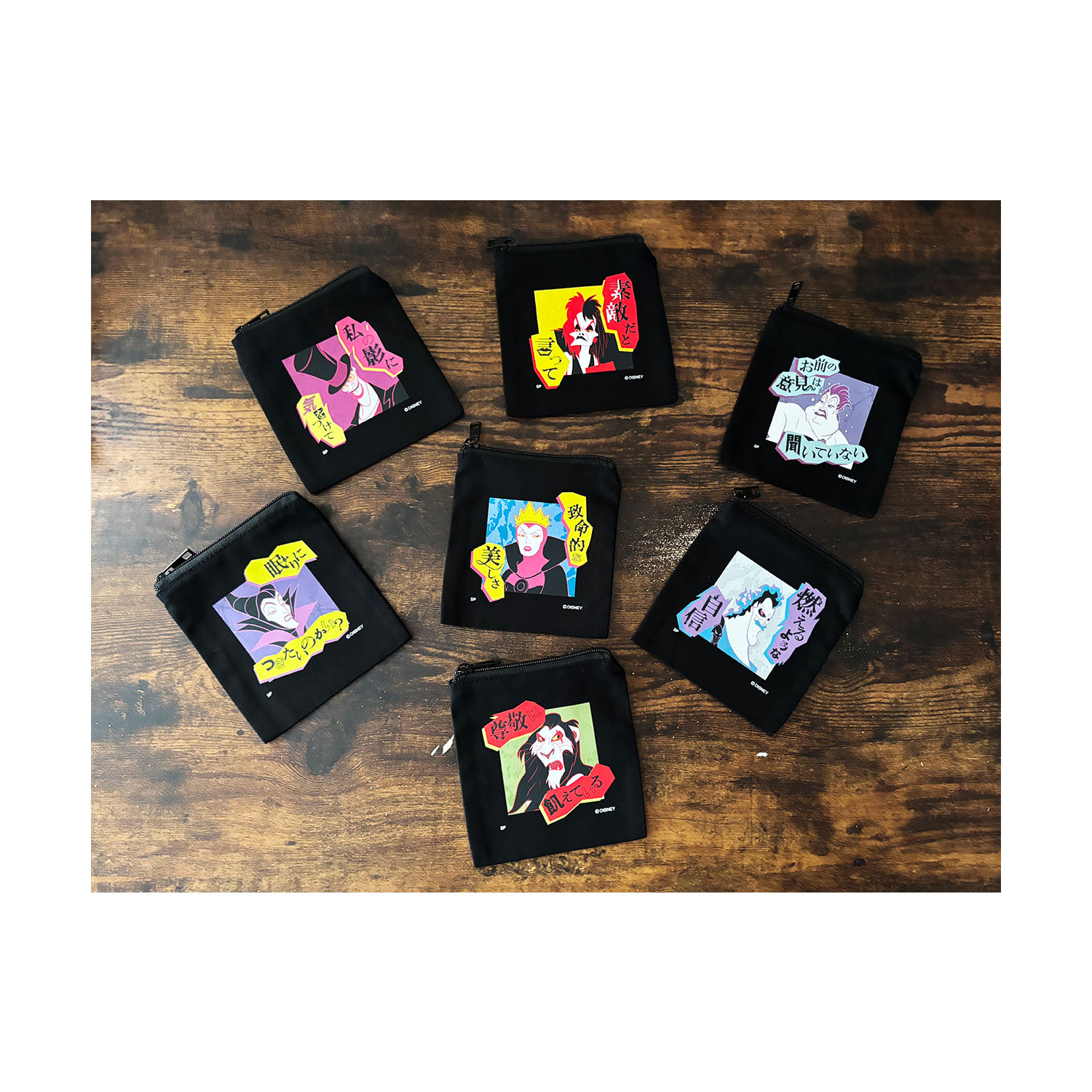 [公式] メーカー直営 ディズニー パワーワード ヴィランズ ポーチ ／スカー (ライオン・キング)