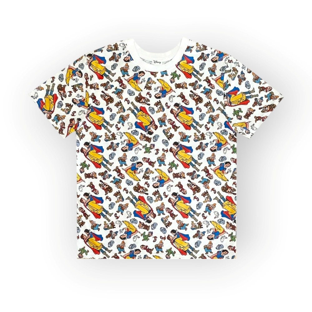 [公式]ディズニー Ｔシャツ 総柄　白雪姫
