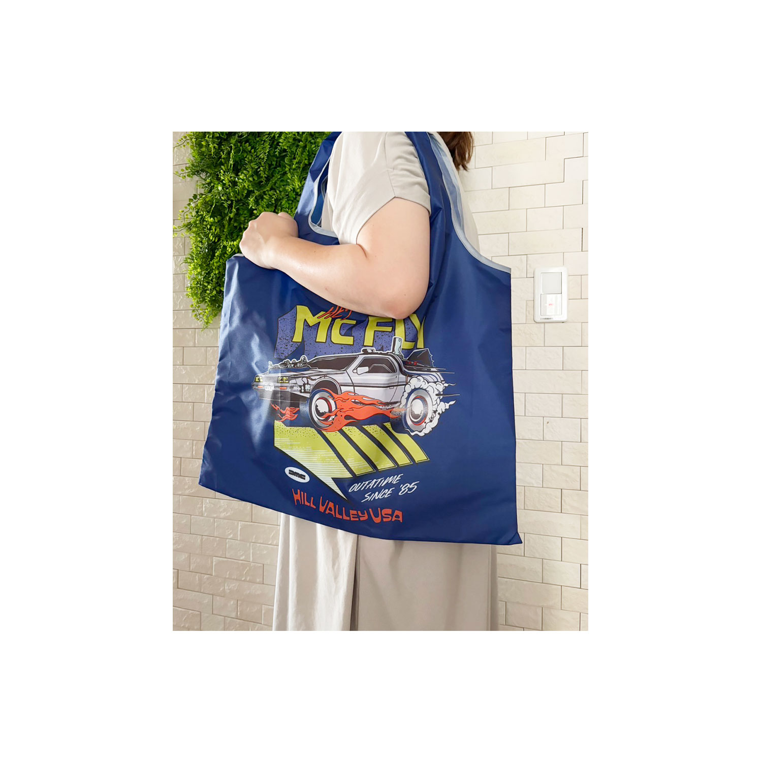 [公式] メーカー直営 バック・トゥ・ザ・フューチャー くるくるショッピングバッグ MC FLY