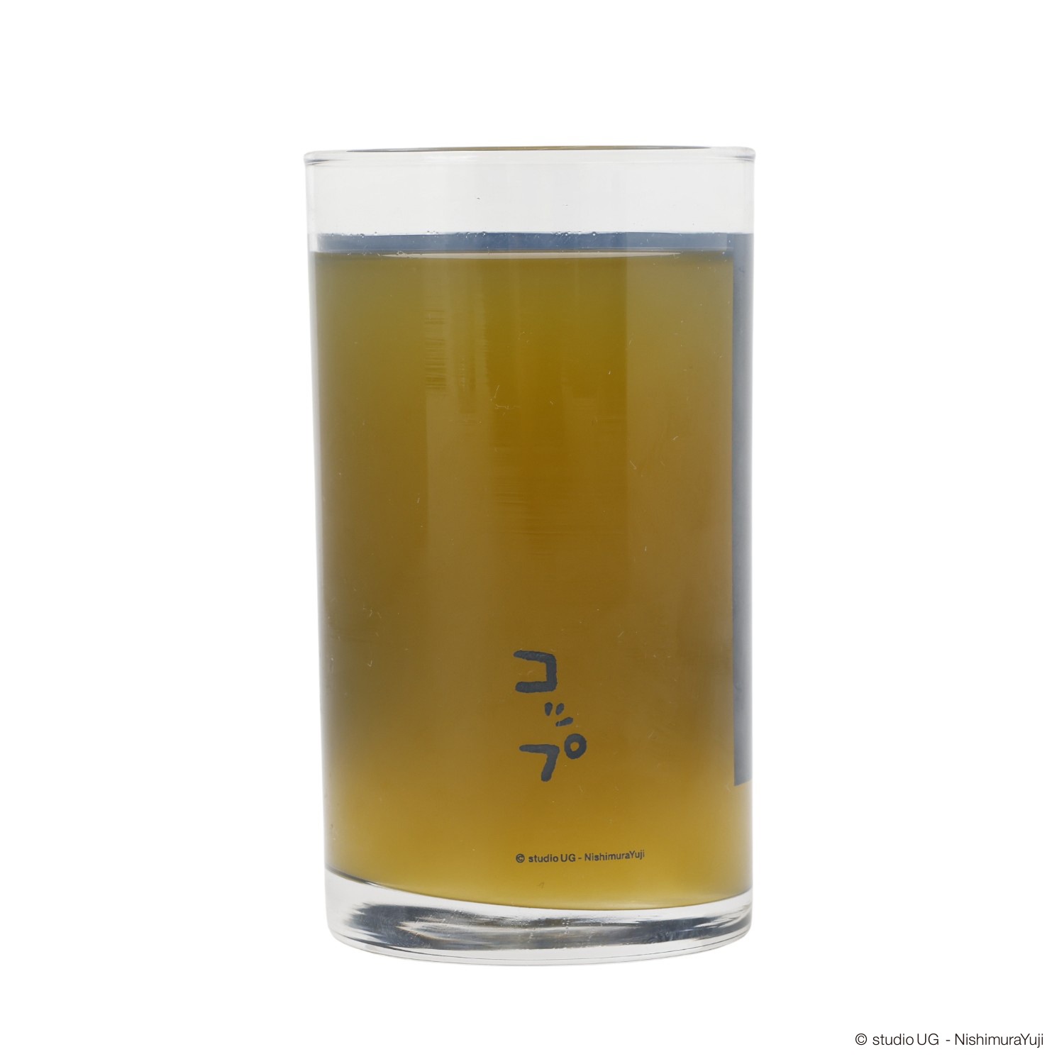 [公式] スタジオUG（にしむらゆうじ） ミニグラス 一滴の酒飲めず（ノンアル）