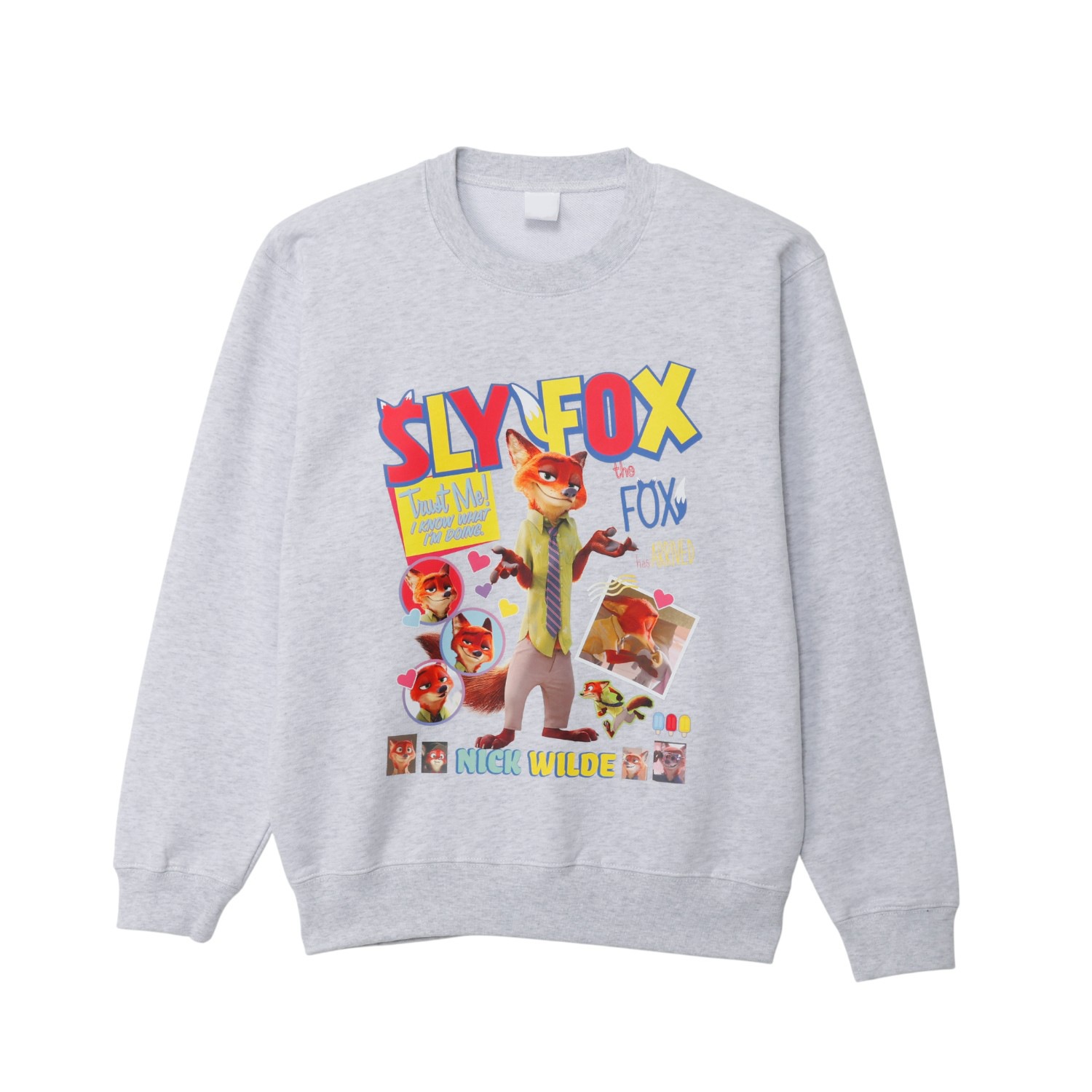 【予約】2月中旬発送予定 [公式] ディズニースウェット  ズートピア／ニック・ワイルド マガジン