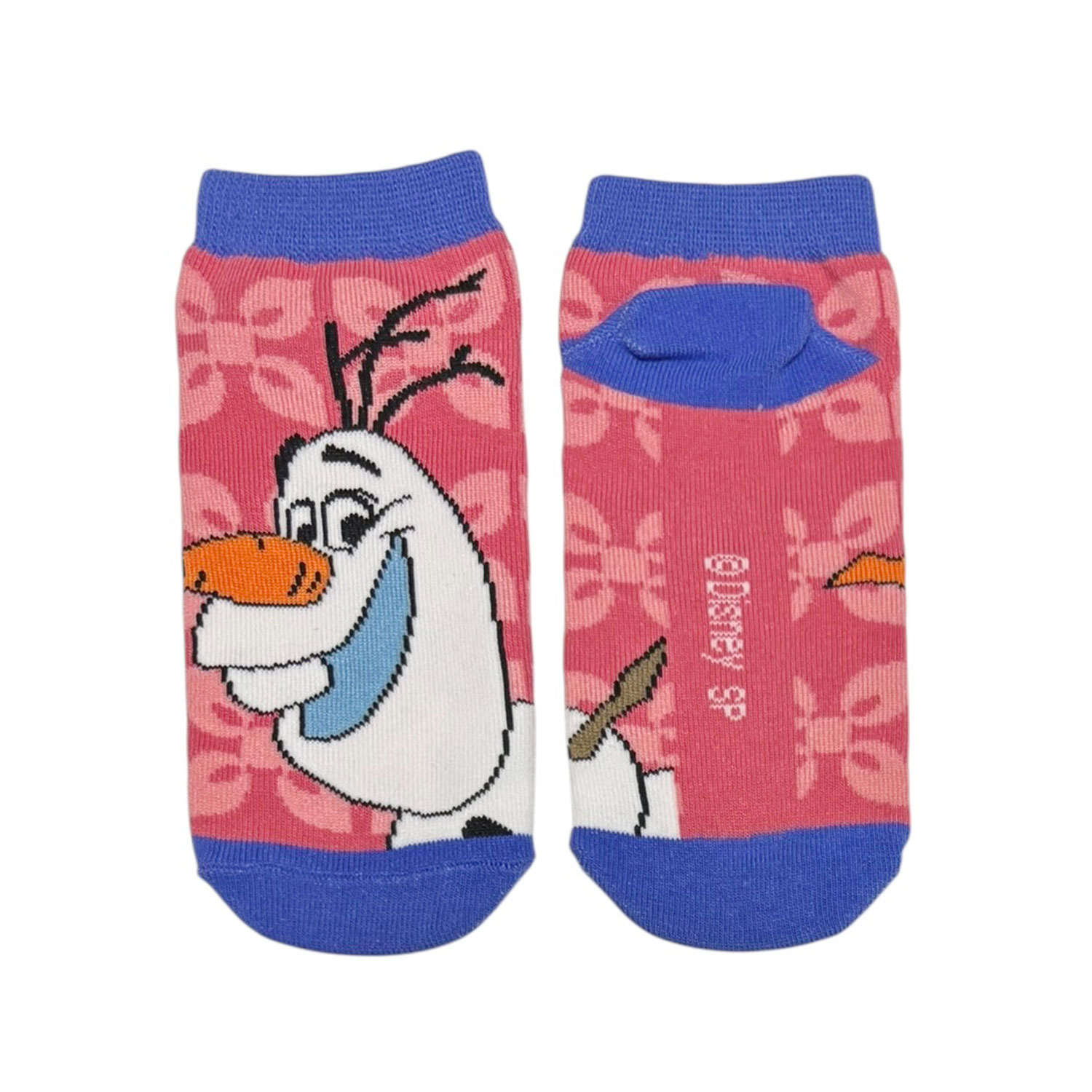 [公式] メーカー直営 ディズニー アナと雪の女王 キャラックス（キッズ靴下）オラフ ノルディックフラワー