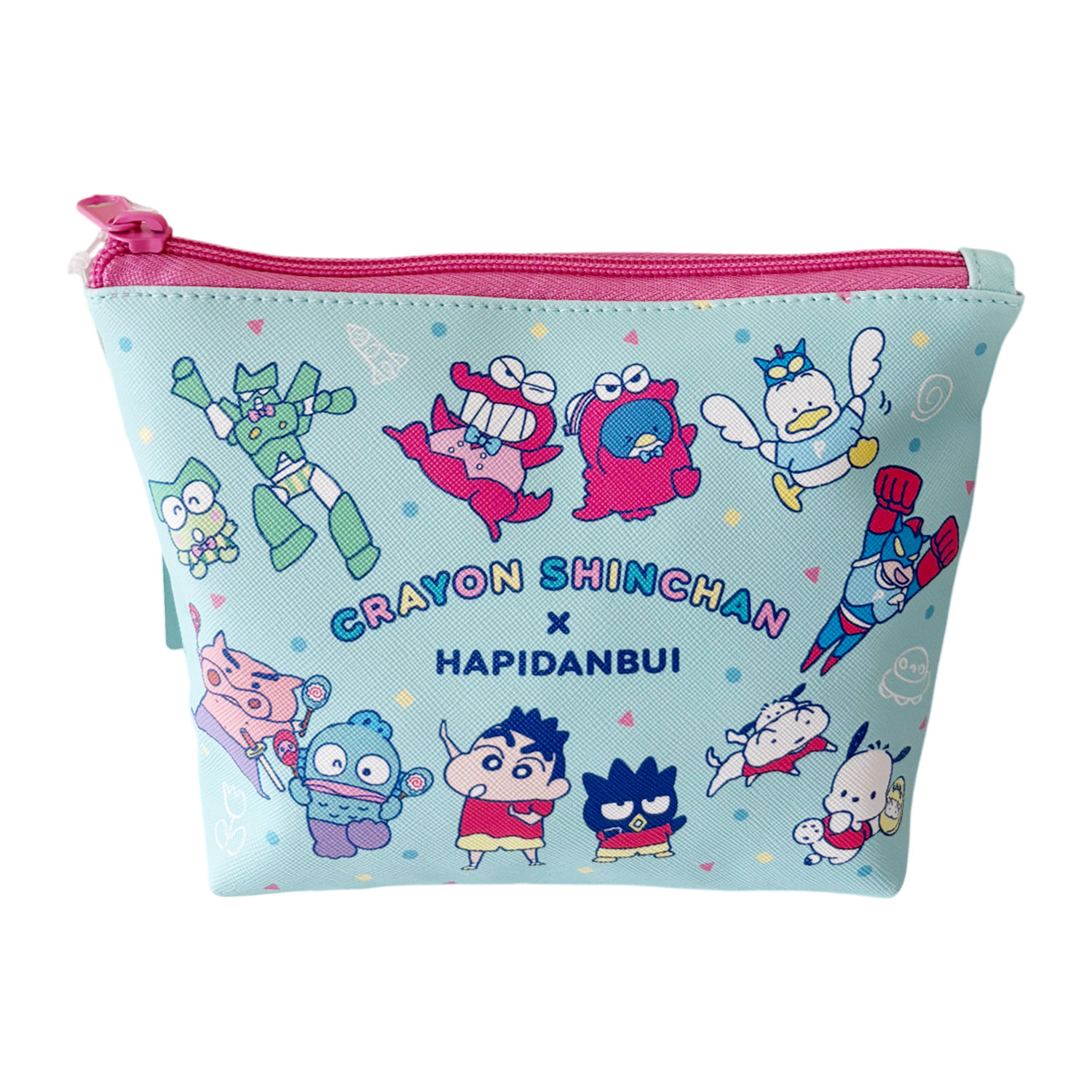 公式] メーカー直営 CRAYON SHINCHAN × HAPIDANBUI 舟形ポーチ