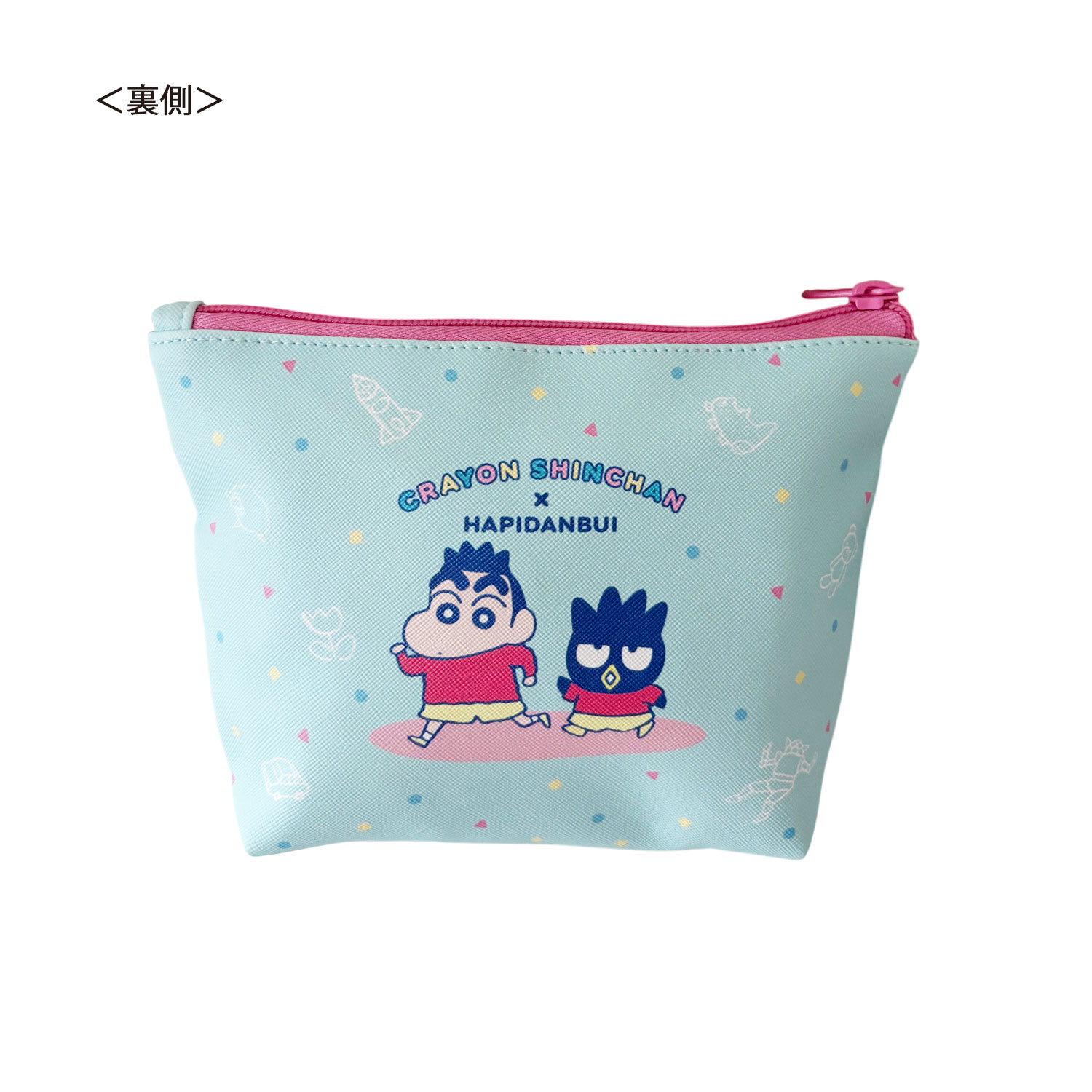 公式] メーカー直営 CRAYON SHINCHAN × HAPIDANBUI 舟形ポーチ