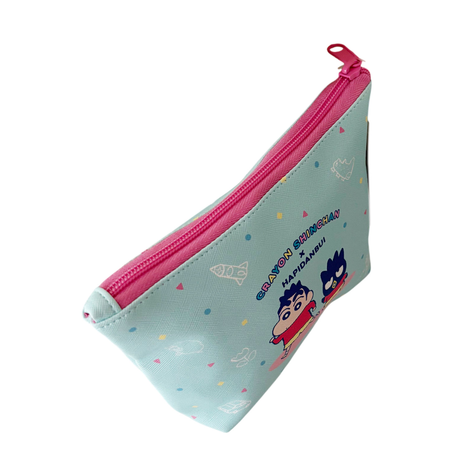 [公式] メーカー直営 CRAYON SHINCHAN × HAPIDANBUI  舟形ポーチ クレヨンしんちゃん×はぴだんぶい 集合