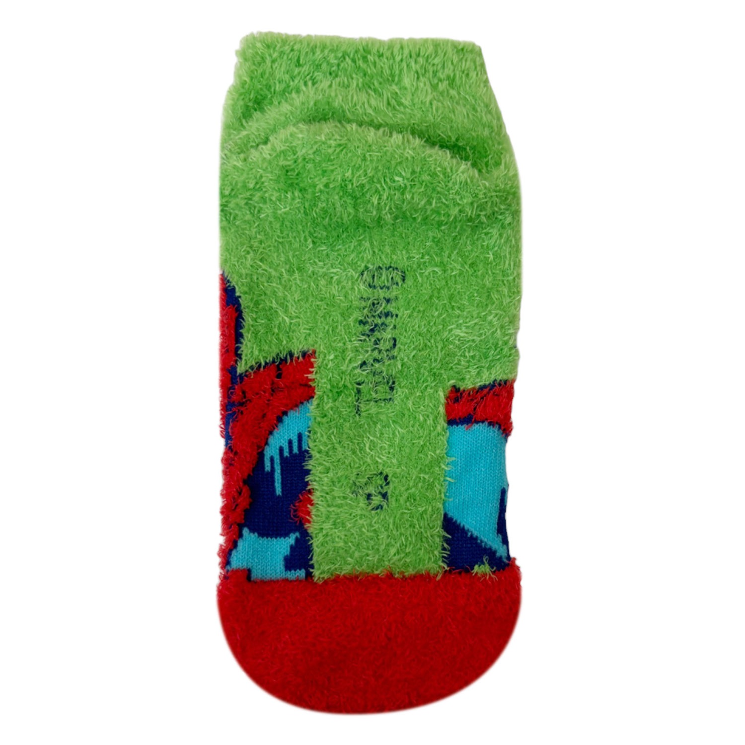 [公式] メーカー直営 MARVEL スパイダーマン もっこもこ靴下 ロゴ