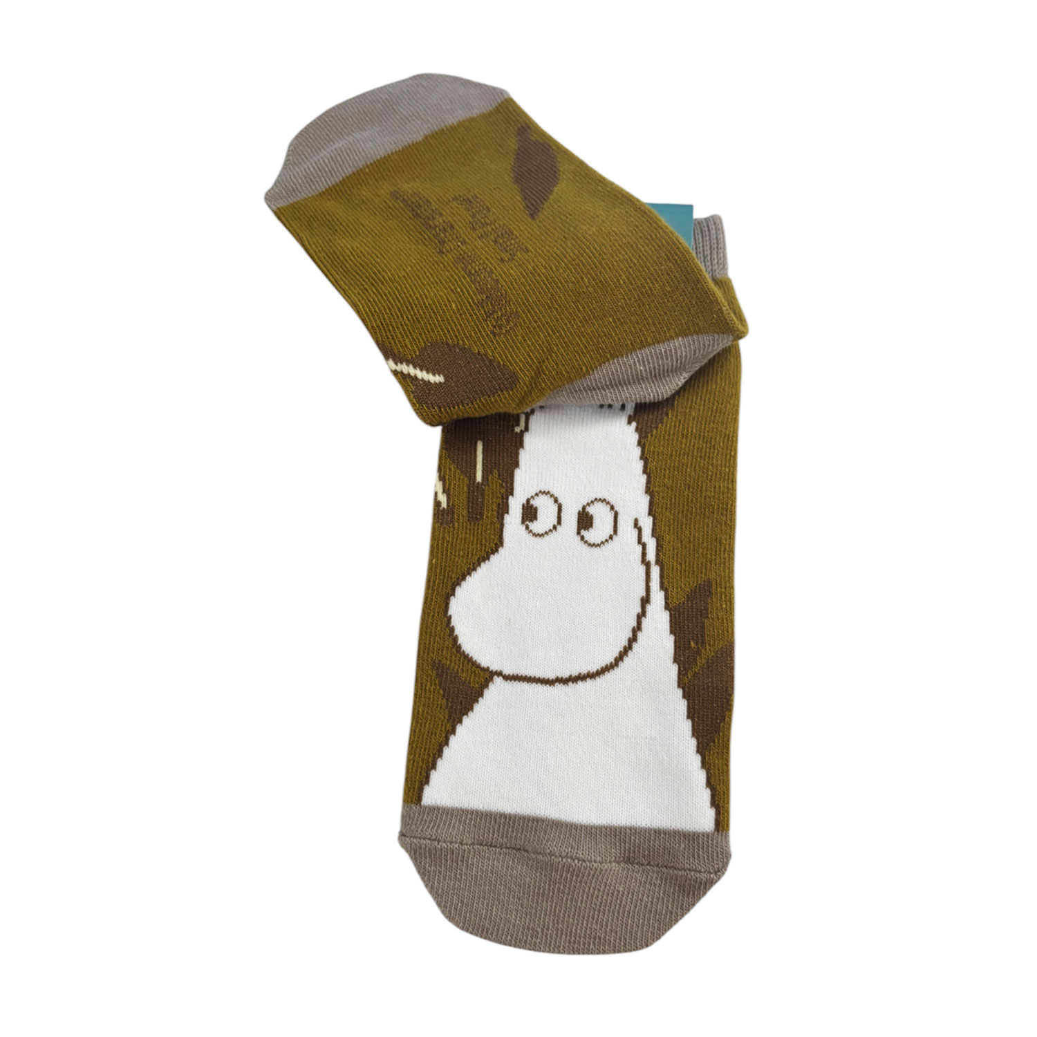 [公式] メーカー直営 ムーミン キャラックス（靴下）ムーミン イエロー