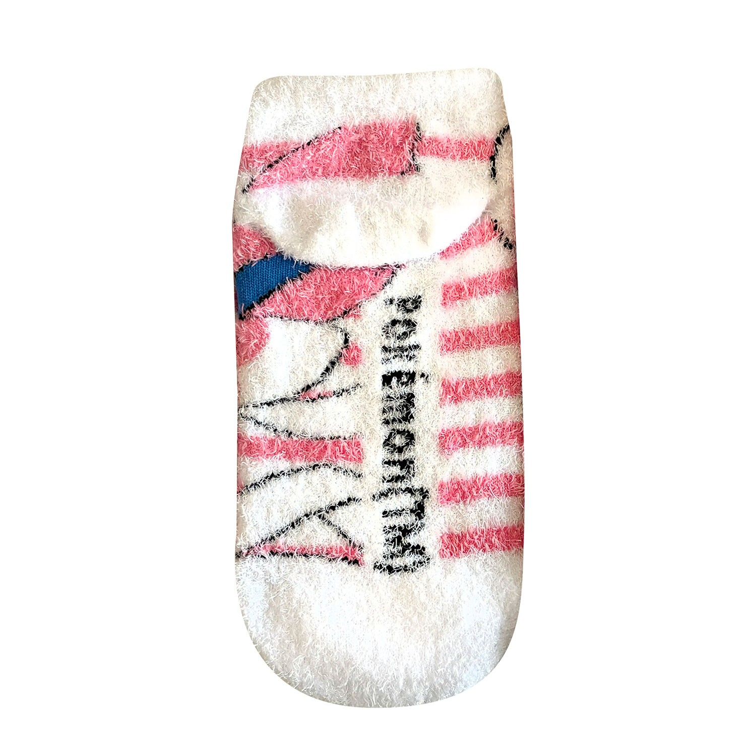 [公式] メーカー直営 ポケットモンスター もっこもこ靴下  (ジュニアサイズ) ニンフィア ボーダー