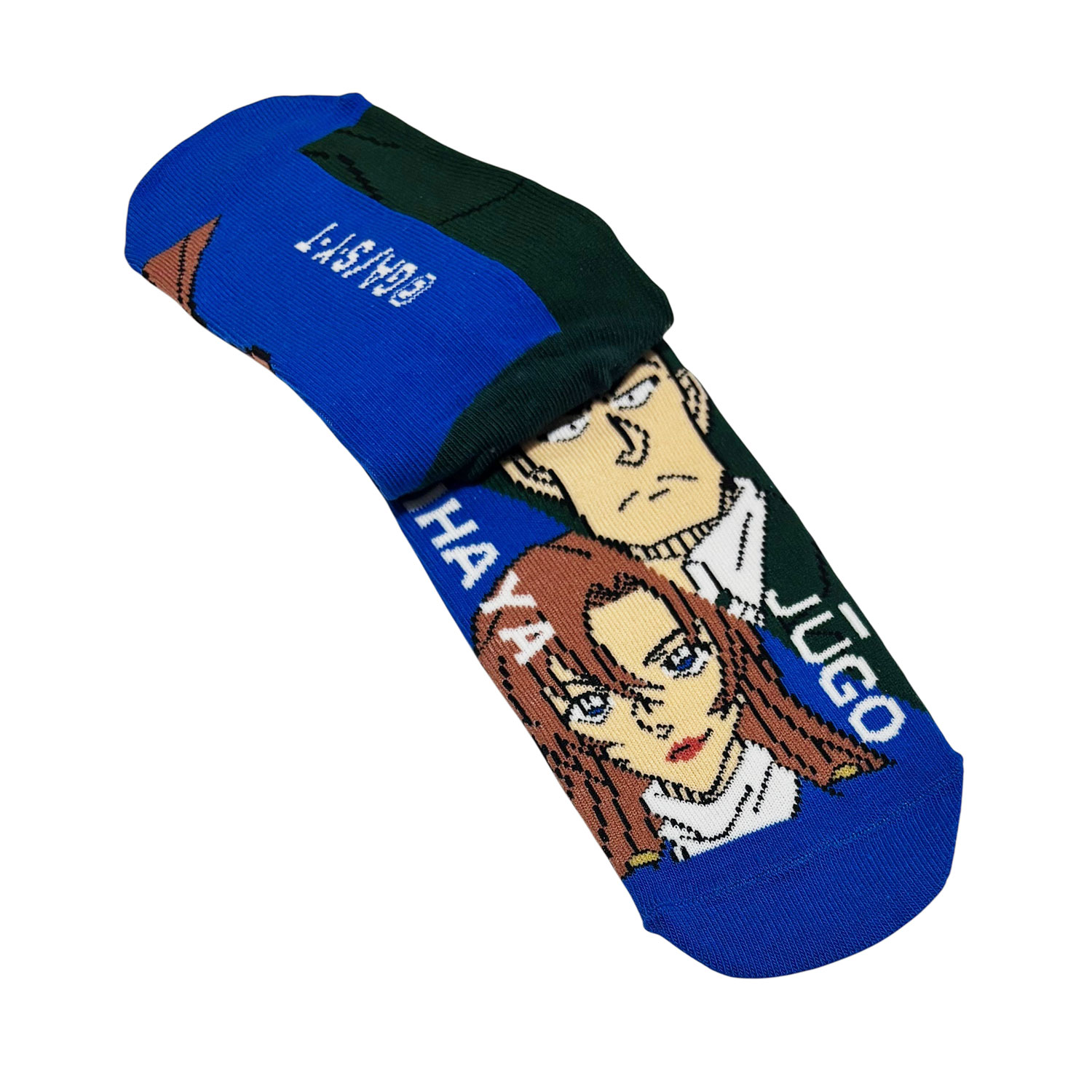 [公式] メーカー直営 名探偵コナン キャラックス（レディース靴下）千速＆重悟