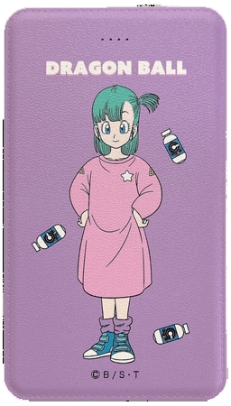 [公式]メーカー直営　ドラゴンボール  モバイルバッテリー　ブルマ