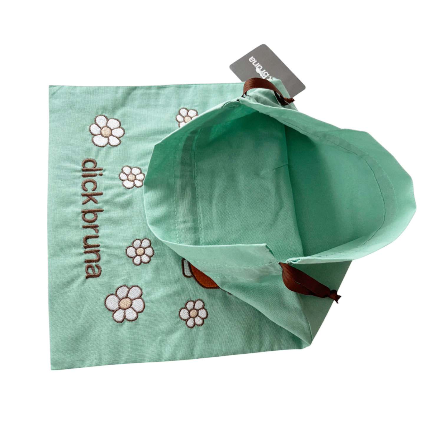 おはな品 公式] メーカー直営 ディック・ブルーナ 刺繍巾着 おはな