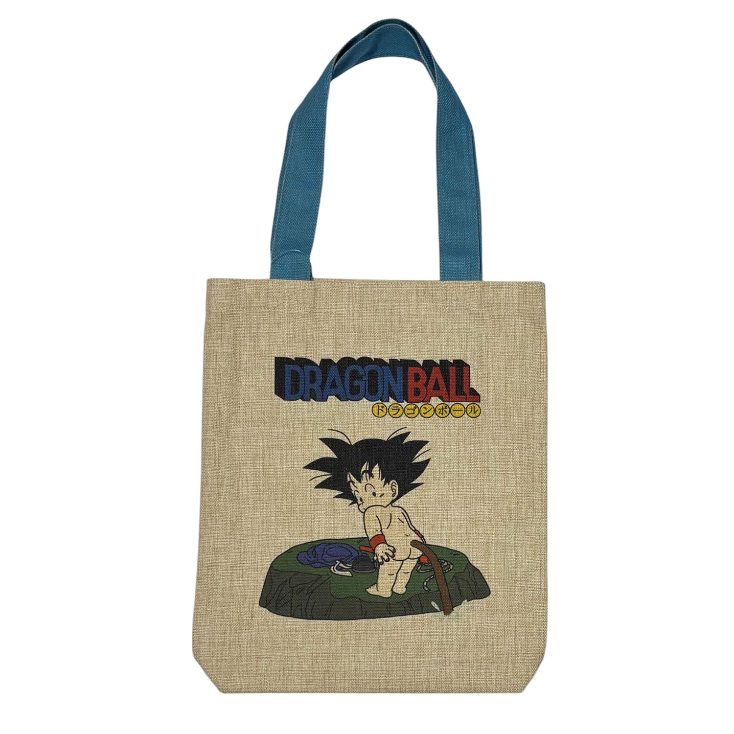 [公式] メーカー直営 ドラゴンボール タテ型トート 孫悟空 釣り