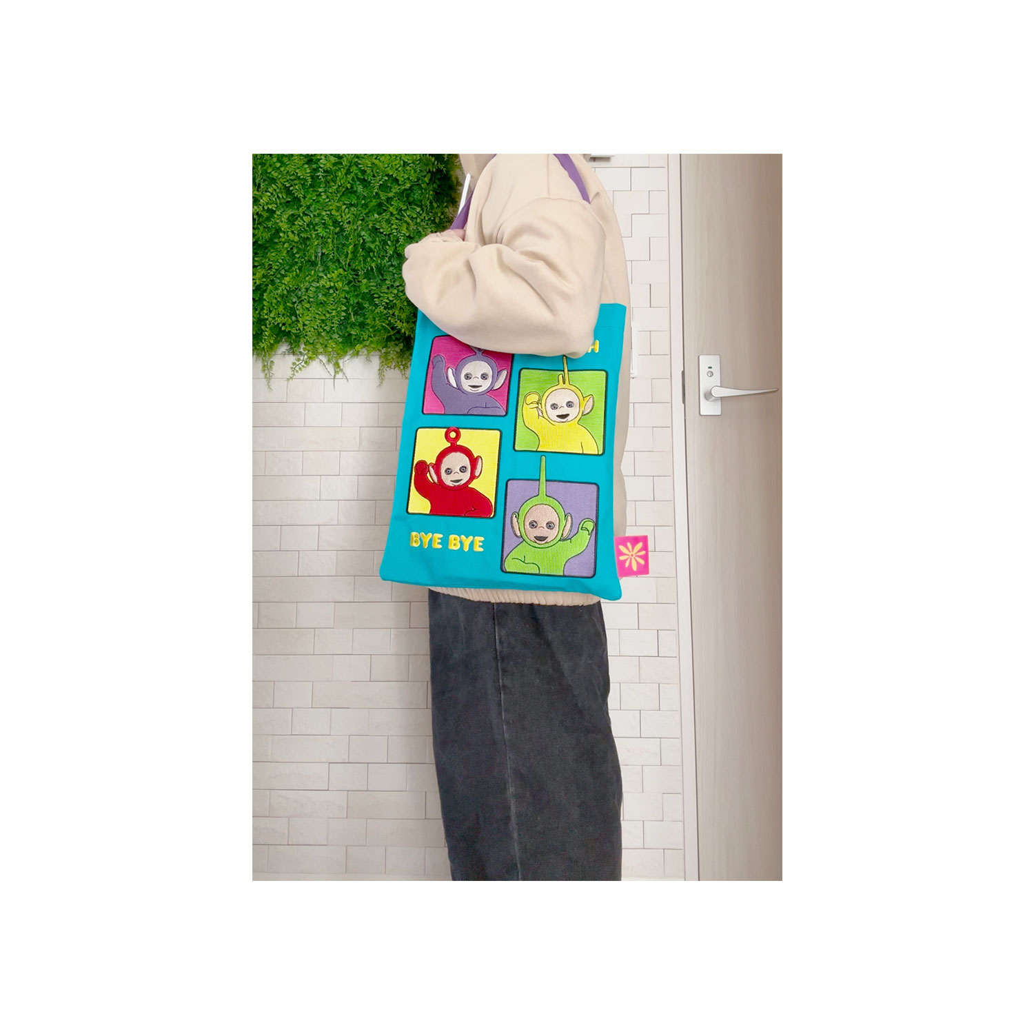 [公式] テレタビーズ 刺繍トートバッグ グループ