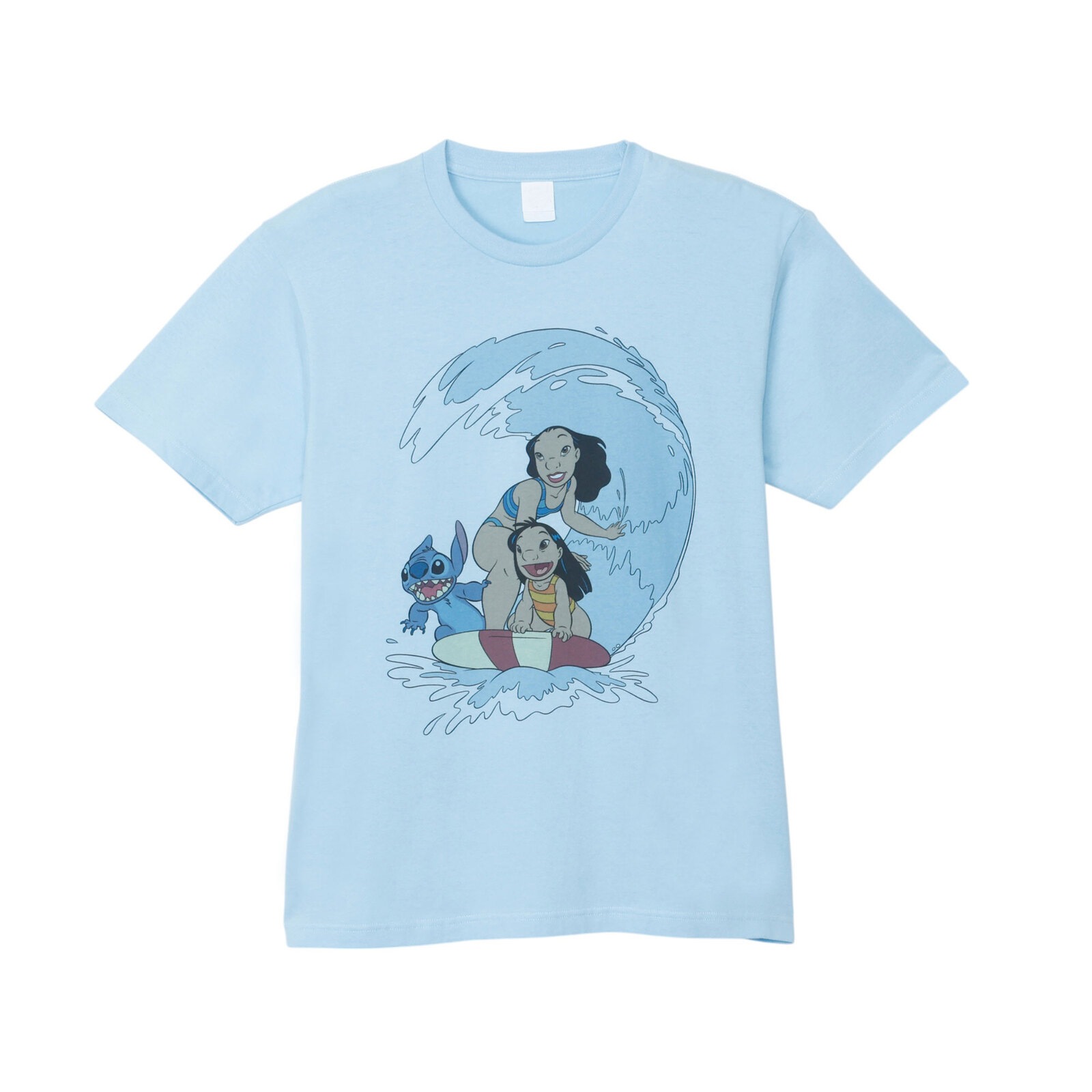公式] メーカー直営 ディズニー スティッチ サーフィン Tシャツ L/XL