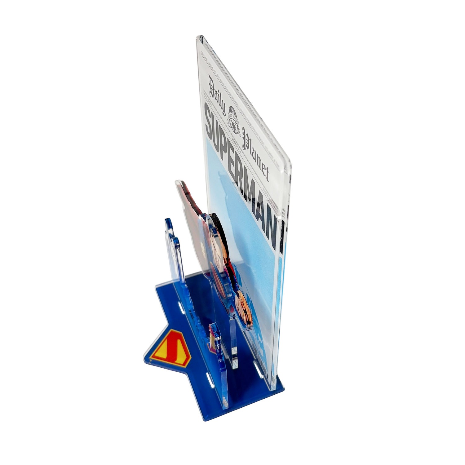 ★2025東京コミコン先行商品　[公式] DC SUPERMAN アクリルジオラマ 空を飛ぶ