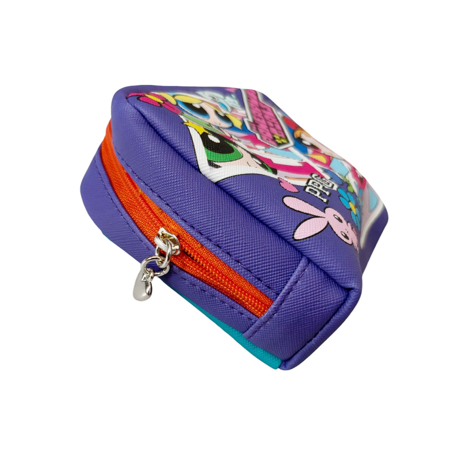 [公式] パワーパフガールズ ボックスポーチ PU パープル/ブルー