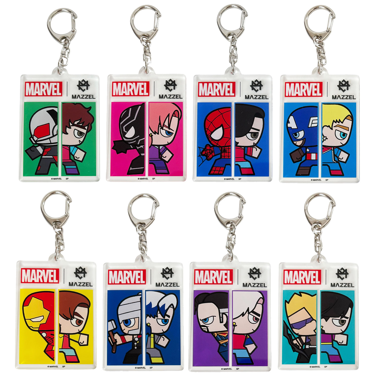 公式] MARVEL | MAZZEL GOGO ブラインド アクリルキーホルダー