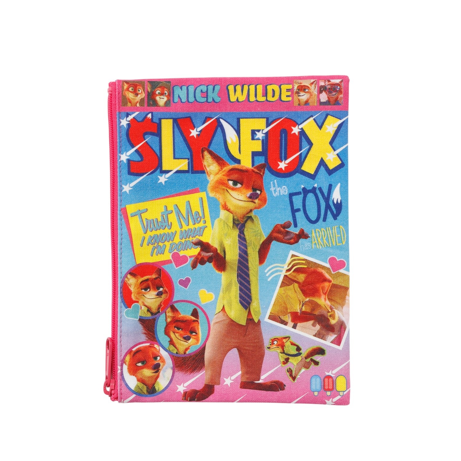 予約】1月下旬発送予定 [公式] ディズニー ズートピア フラットポーチ