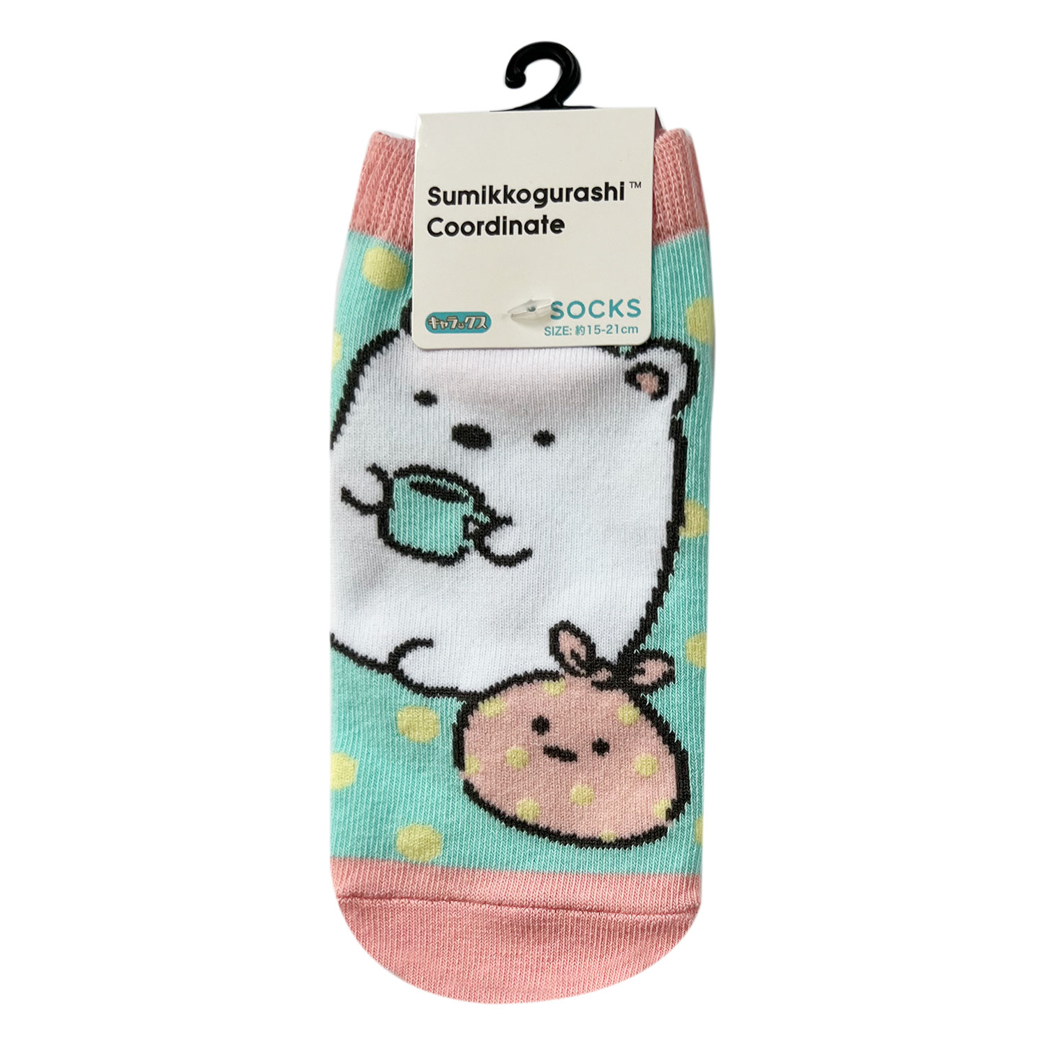 [公式] メーカー直営 すみっコぐらし キャラックス（靴下）15~21cm