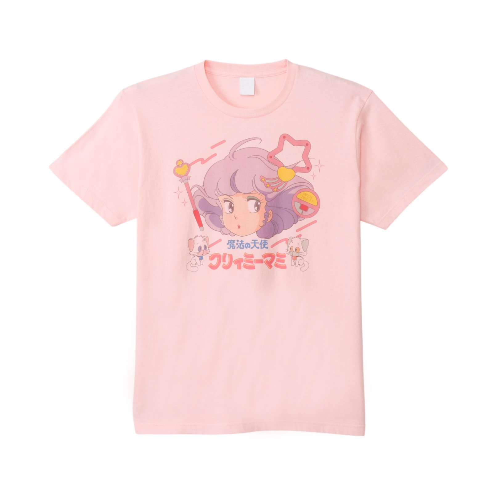 公式] メーカー直営 魔法の天使 クリィミーマミ Tシャツ フェイス
