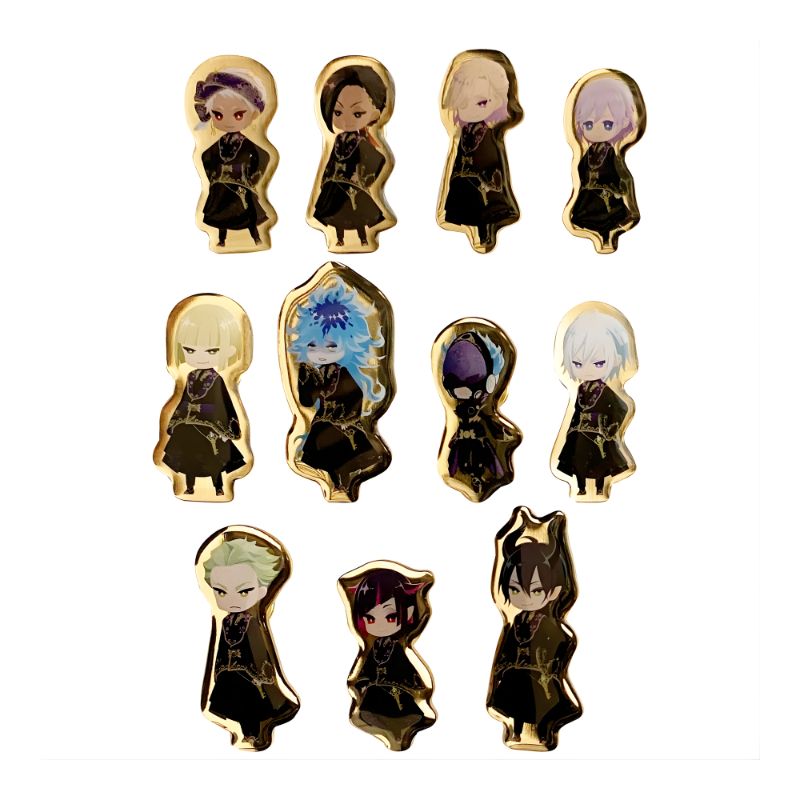 [公式] メーカー直営 『ディズニー ツイステッドワンダーランド』 ブラインド ピンバッジコレクション Vol.2 式典服 BOXセット（全11種）