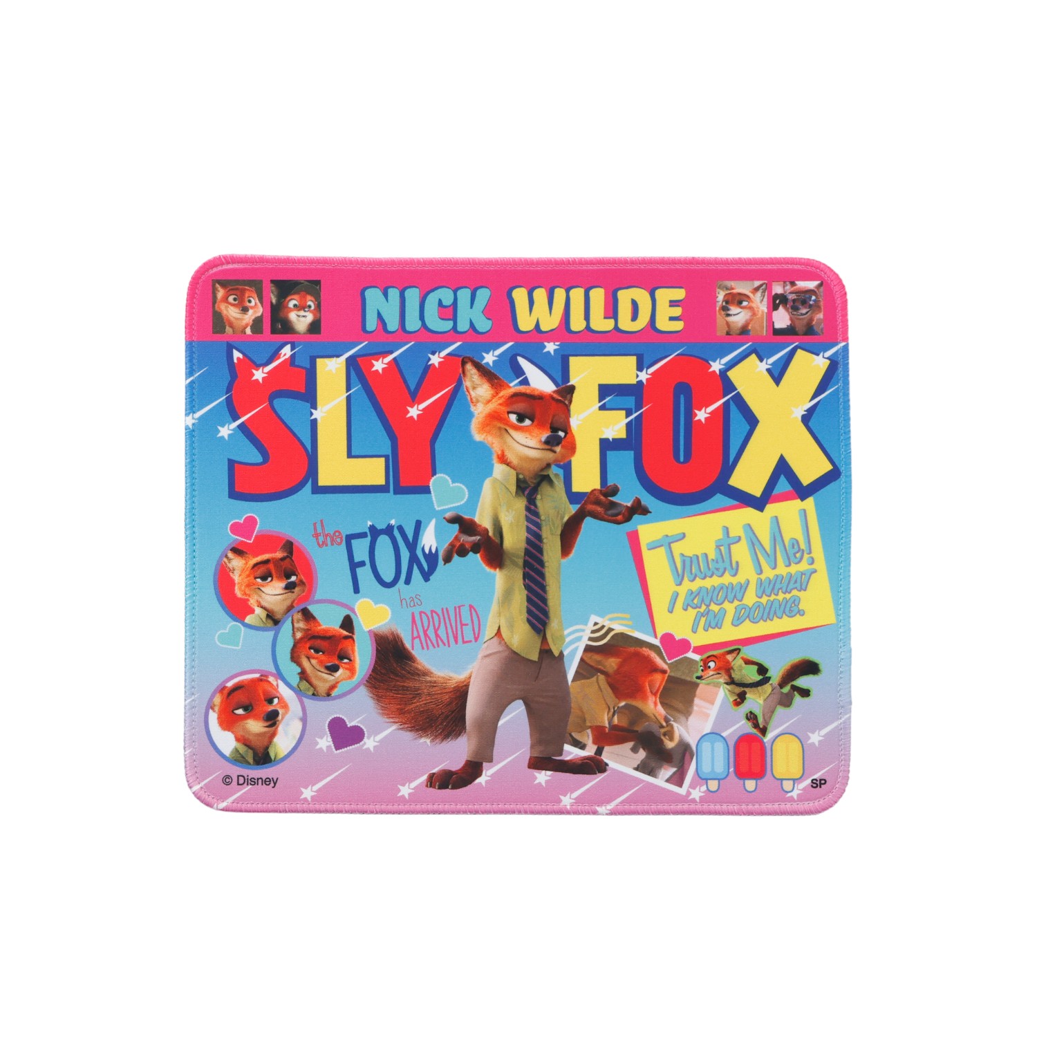 ズートピア　ニック　ジュディ　マウスパッド　ディズニー　キデイランド　新品未開封 公式] ディズニーマウスパッド ズートピア ／ニック マガジン