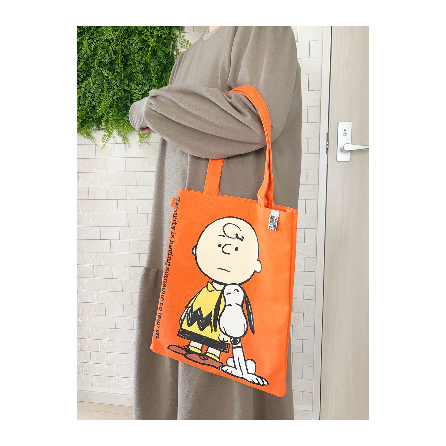 [公式] 【 PEANUTS NOSTALGICA 】 ノスタルジカ ヴィンテージ ピーナッツ カラーキャンバストートバッグ ＯＲ